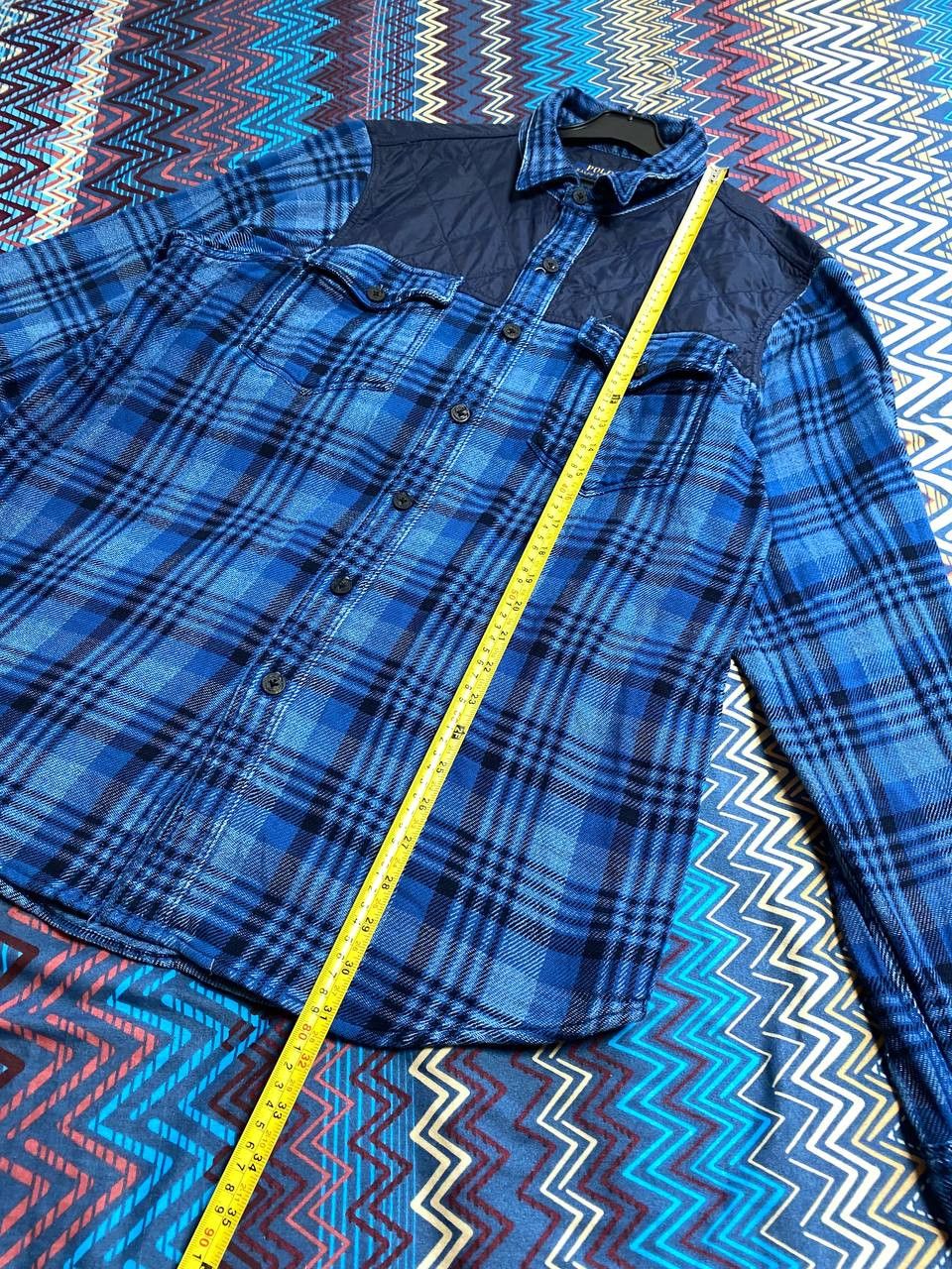 Polo Ralph Lauren × Vintage Vintage 2000s Polo Ralph Lauren Check Pony Button Up Shirt Size US L / EU 52-54 / 3 - 10 Thumbnail