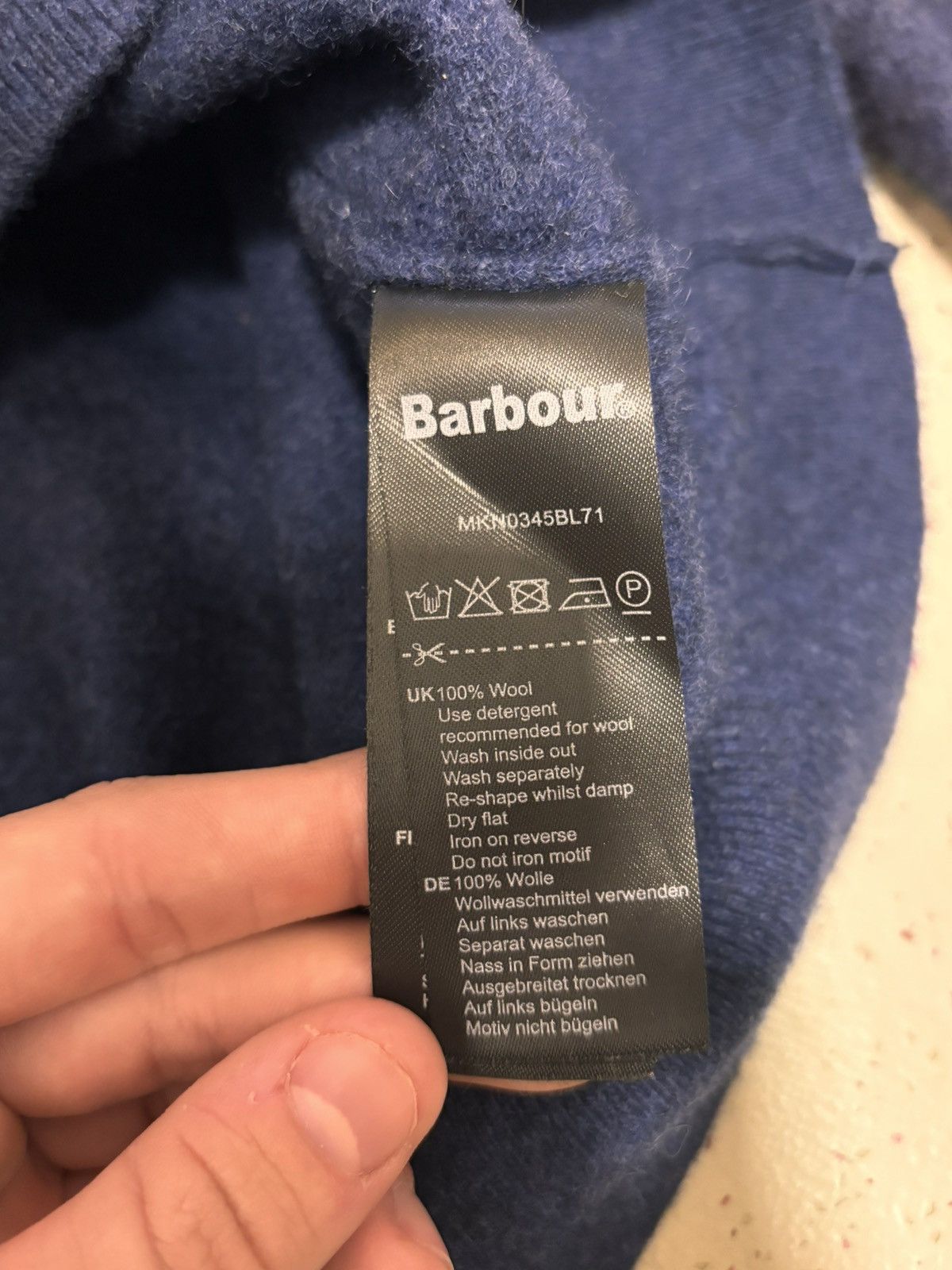 Barbour Barbour sweater wool Size US S / EU 44-46 / 1 - 5 Thumbnail