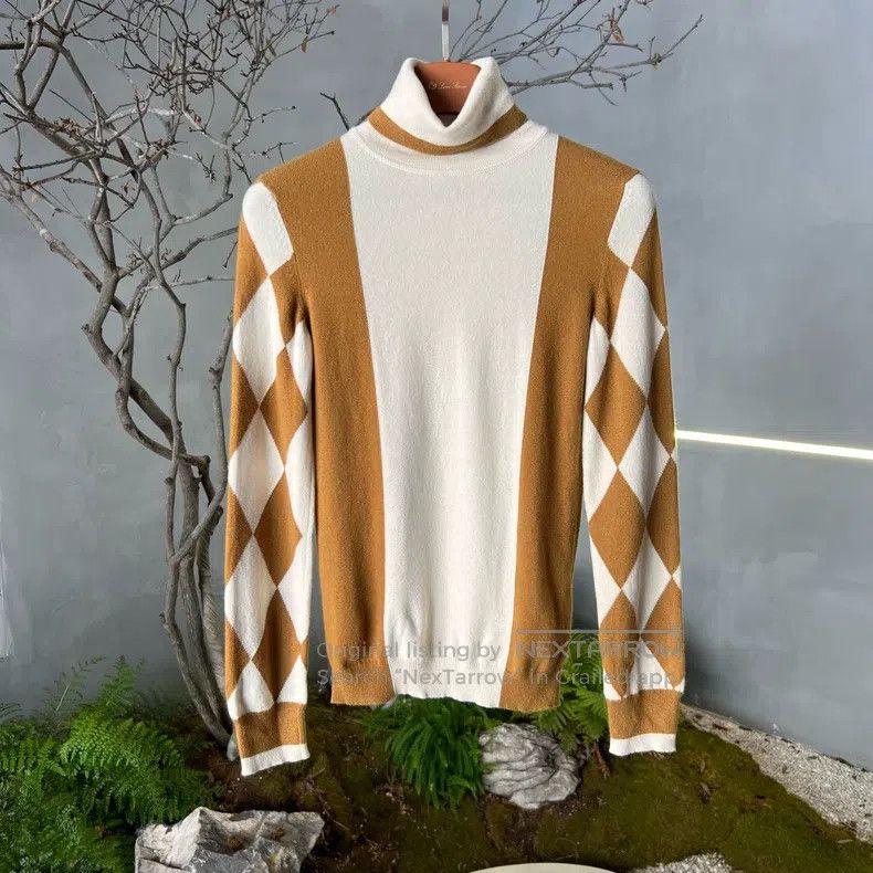 Hermes Hermes High-neck Wool Sweater Size XXS / US 00 / IT 34 - 1 Thumbnail