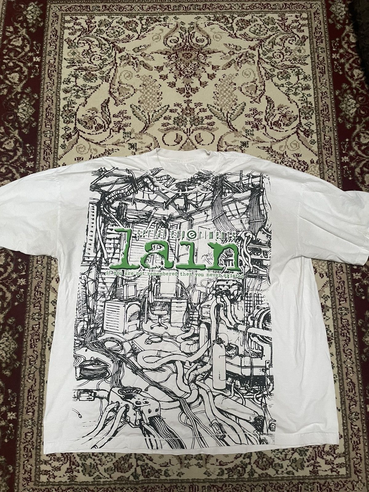 Vintage lain shirt Serial Experiments Lain T-Shirt