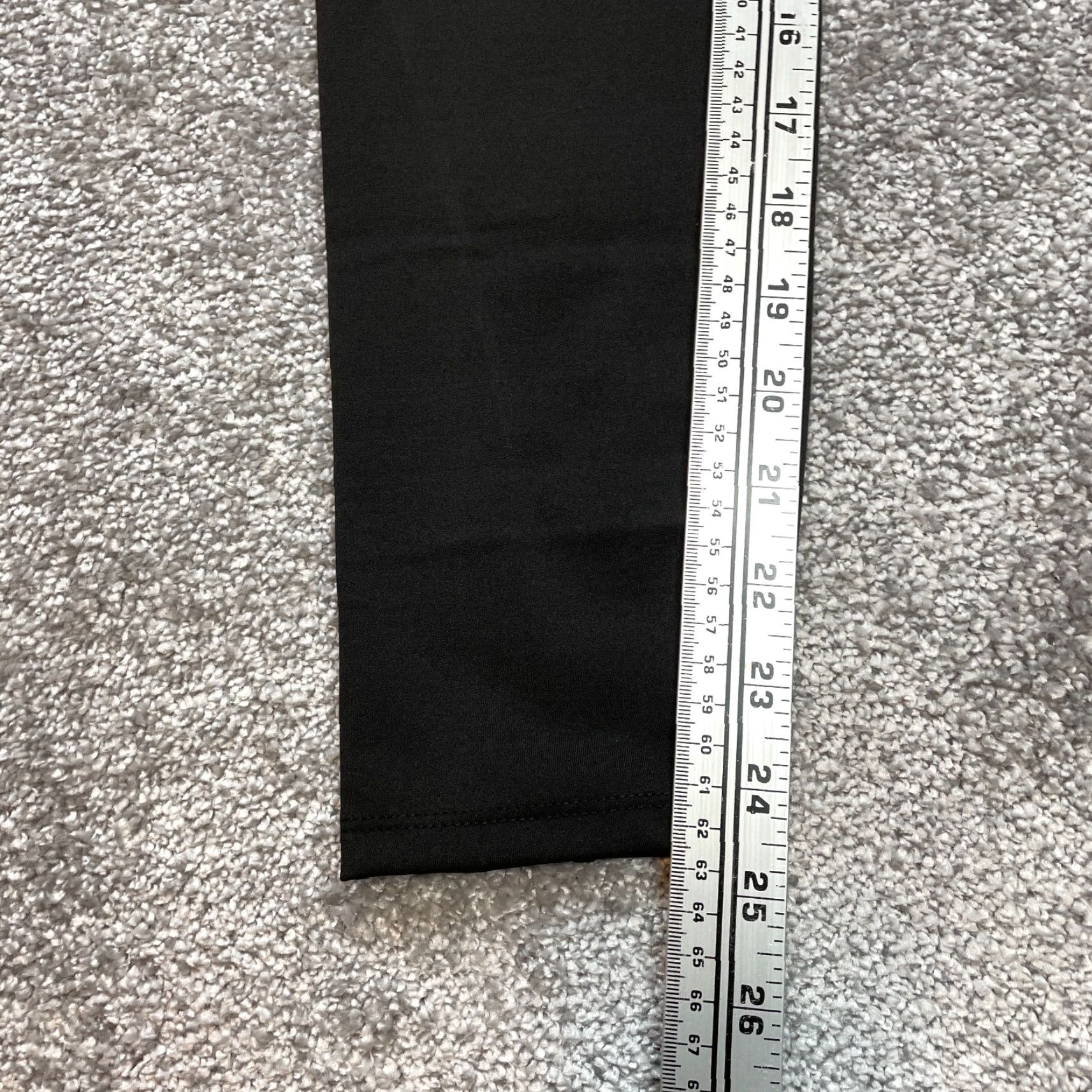 Vintage AFZ Leggings Womens Medium Black Yoga Stretch Active Pants New NWT 26x4.5 Size 32" / US 10 / IT 46 - 3 Thumbnail