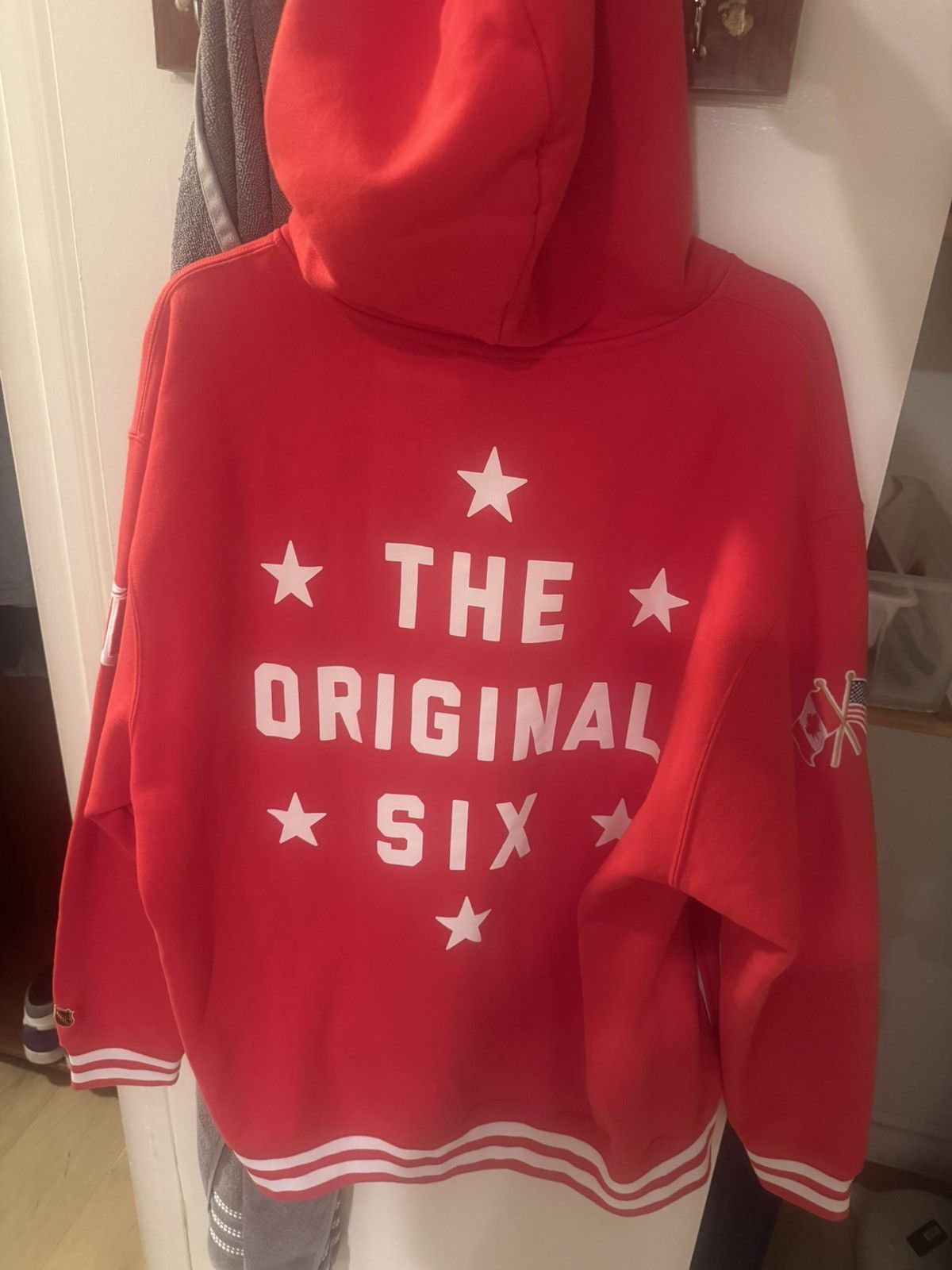 NHL × October's Very Own OVO X NHL Detroit Red Wings Hoodie Size US XL / EU 56 / 4 - 3 Thumbnail