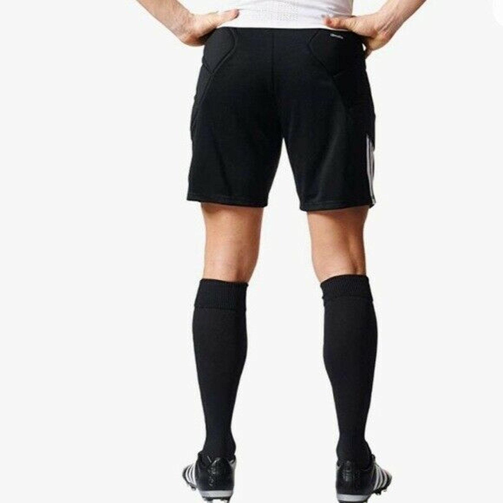 Adidas adidas TIERRO Mens Small Padded Goalkeeper Soccer Shorts NWT Size US 28 / EU 44 - 2 Thumbnail