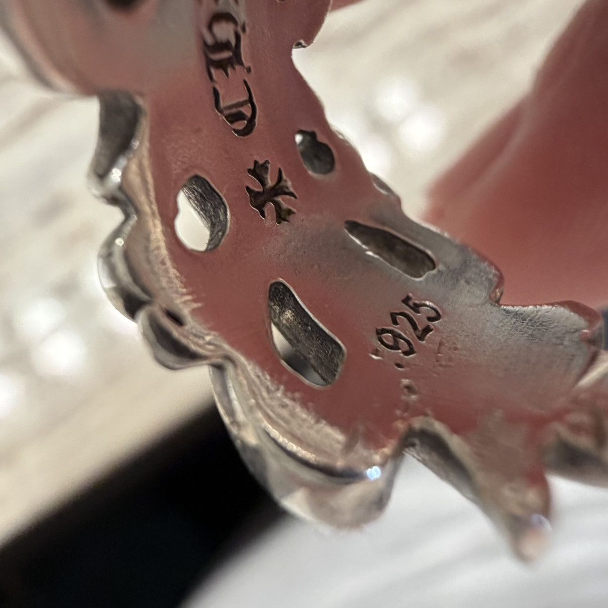 Chrome Hearts Chrome Hearts Open Floral Ring Aftermarket Diamond Size ONE SIZE - 11 Thumbnail