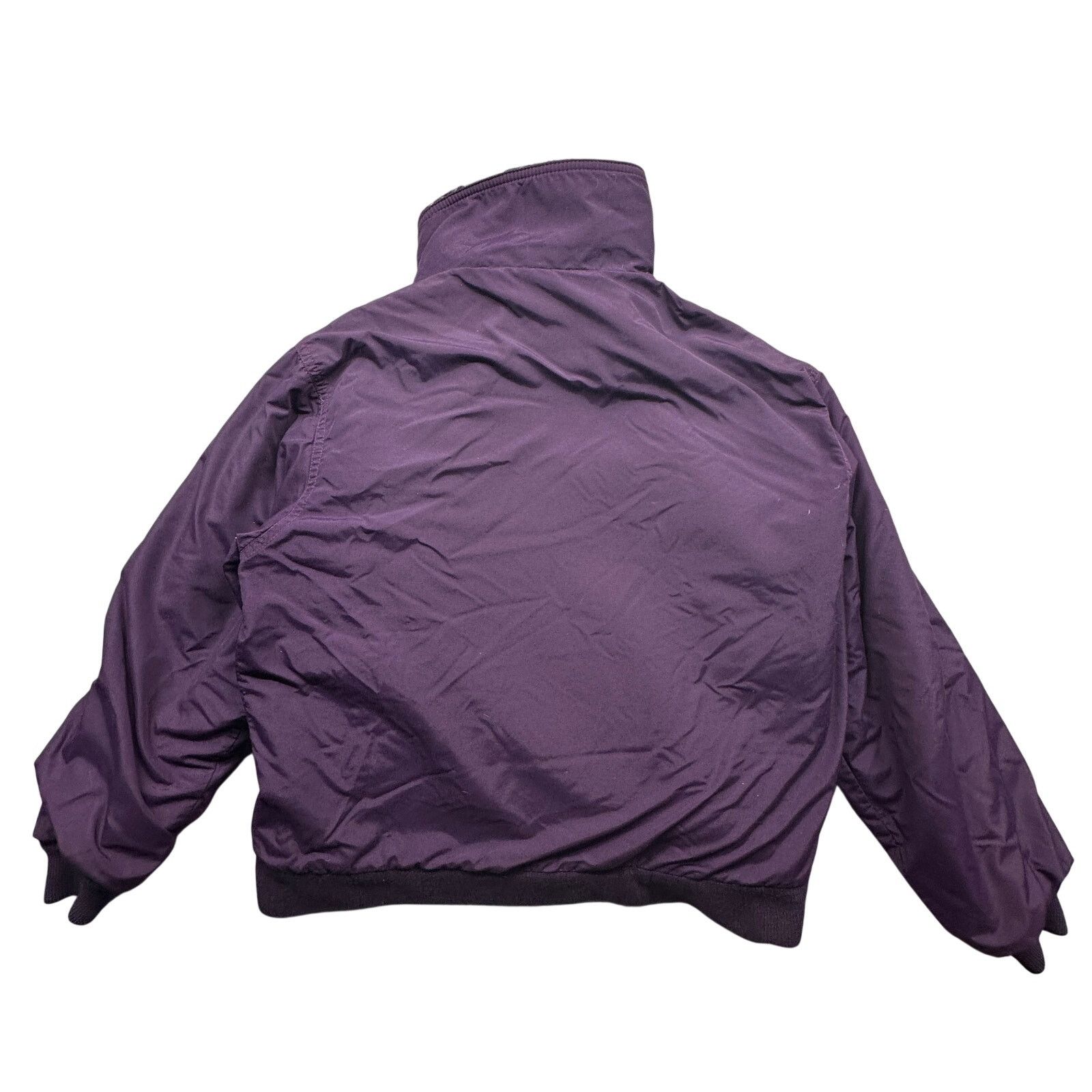 L.L. Bean Vintage LL Bean Warm Up Jacket Womens Medium Fleece Lined Size M / US 6-8 / IT 42-44 - 2 Thumbnail