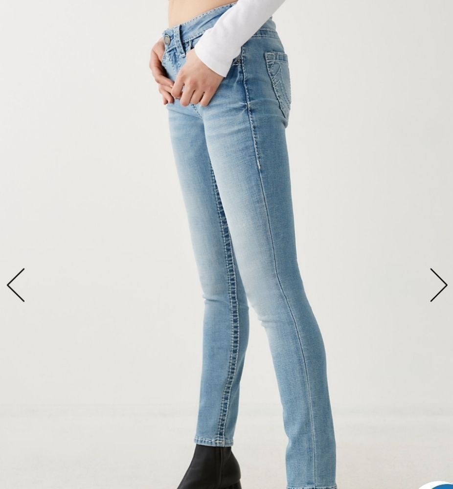 True Religion True religion jennie big t curvy mid rise size 25 Size 25" / US 0 / IT 36 - 1 Thumbnail