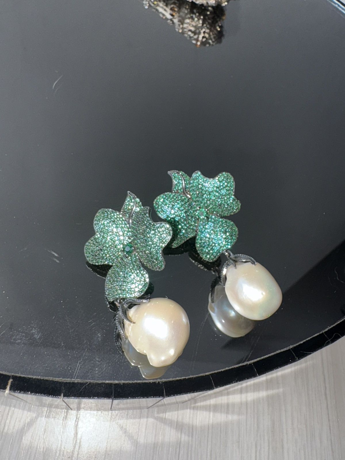 Vintage Italian silver earrings Size ONE SIZE - 8 Thumbnail