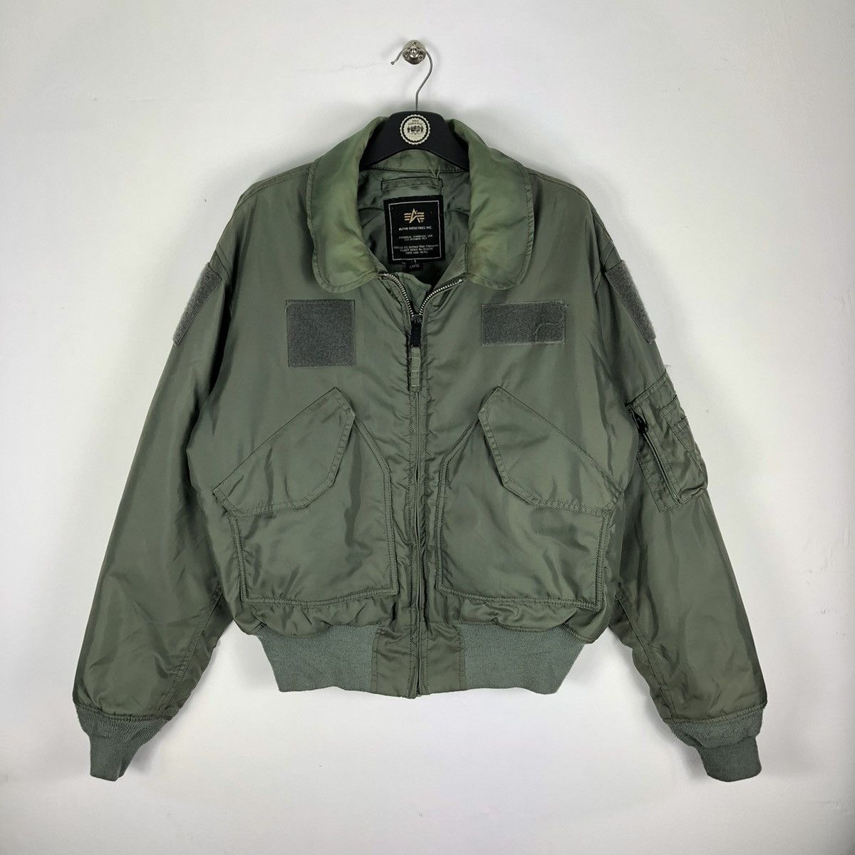 Alpha Industries Vintage Alpha Industries US Air Force Bomber Jacket Size US L / EU 52-54 / 3 - 1 Thumbnail