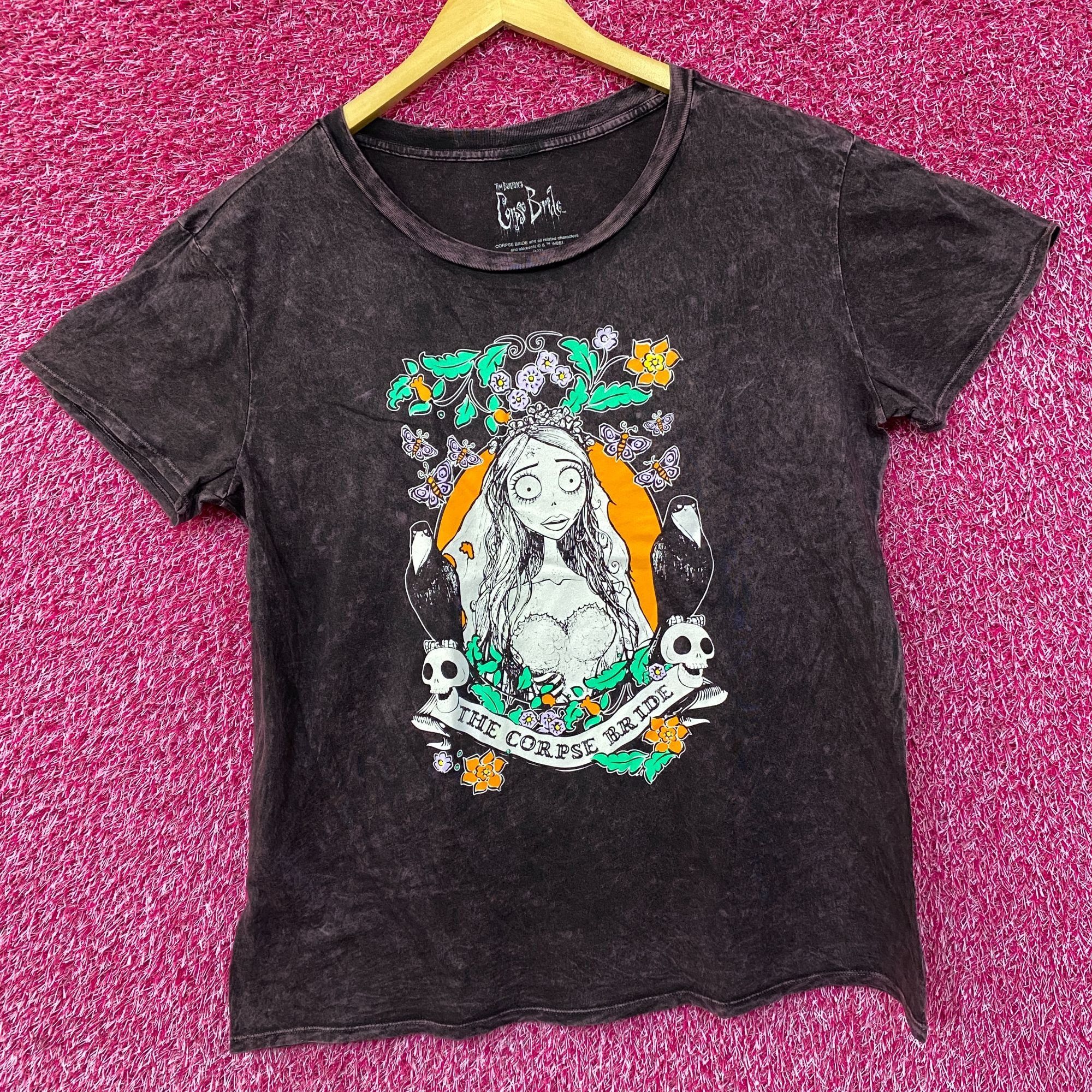 Disney Tim Burton The Corpse Bride Emily Retro Style Graphic Design Size US L / EU 52-54 / 3 - 3 Thumbnail