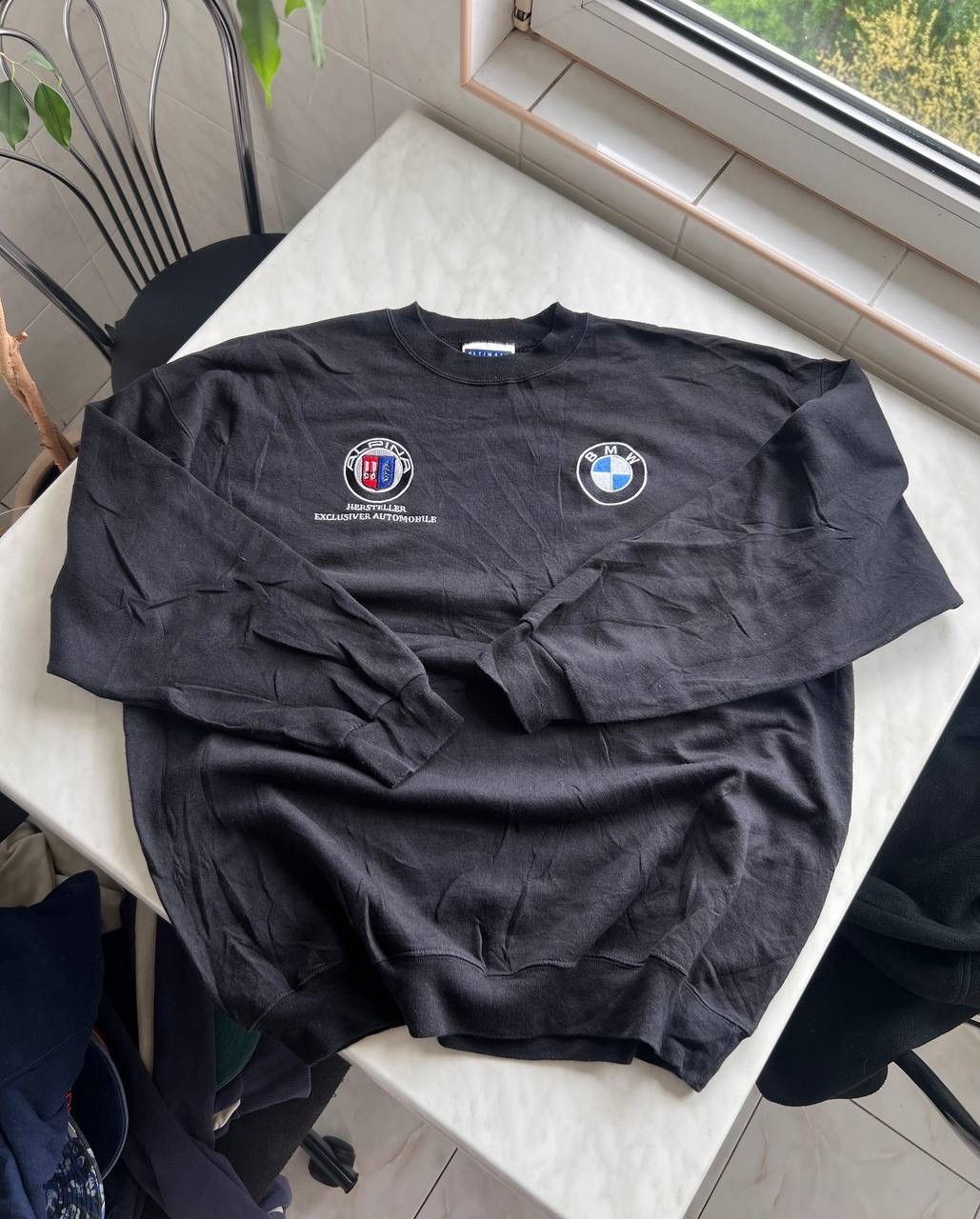 BMW Vintage BMW Racing Sweatshirt 1990s Crewneck Size US L / EU 52-54 / 3 - 2 Thumbnail