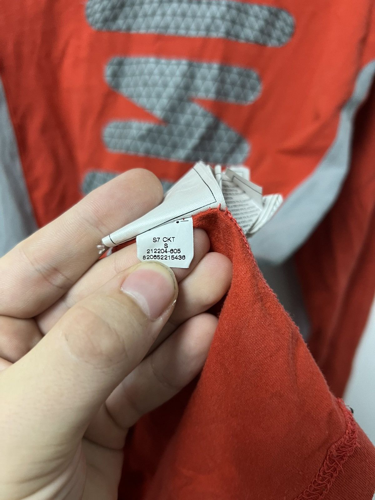 Nike Nike Shox Vintage Long Sleeve White Big Logo Drill Size US S / EU 44-46 / 1 - 6 Thumbnail
