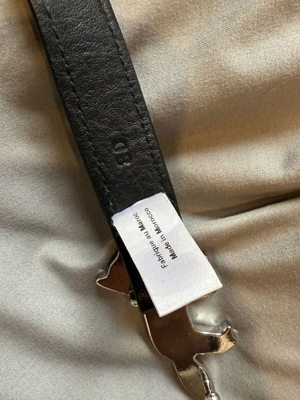Maison Kitsune Maison kitsune silver fox belt Size ONE SIZE - 5 Thumbnail