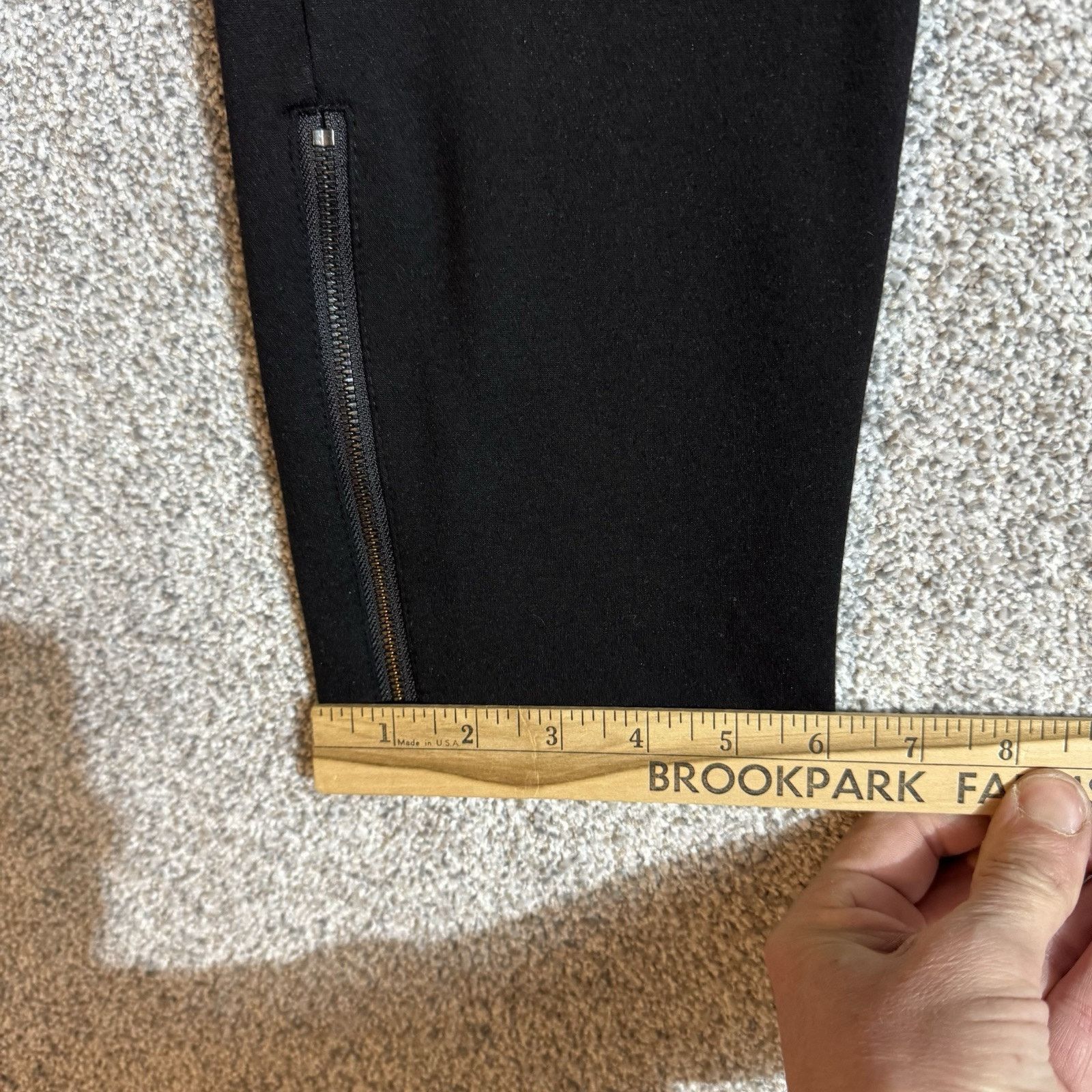 Other Susan Graver Pants Medium Ankle Zip Edgy Workwear Classic Size 32" / US 10 / IT 46 - 2 Thumbnail