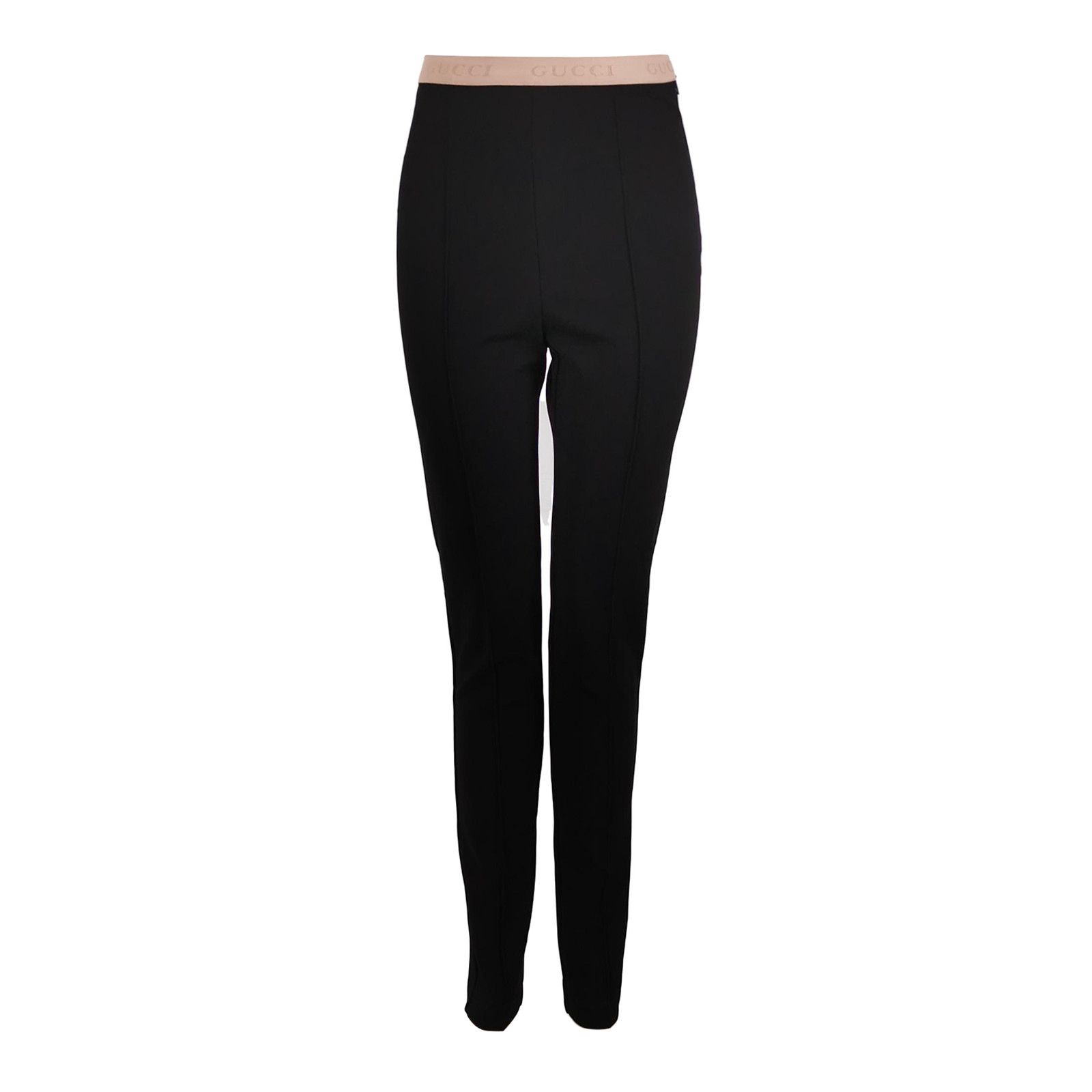 Gucci Gucci Logo Waistband Leggings XS Size 25" / US 0 / IT 36 - 1 Thumbnail