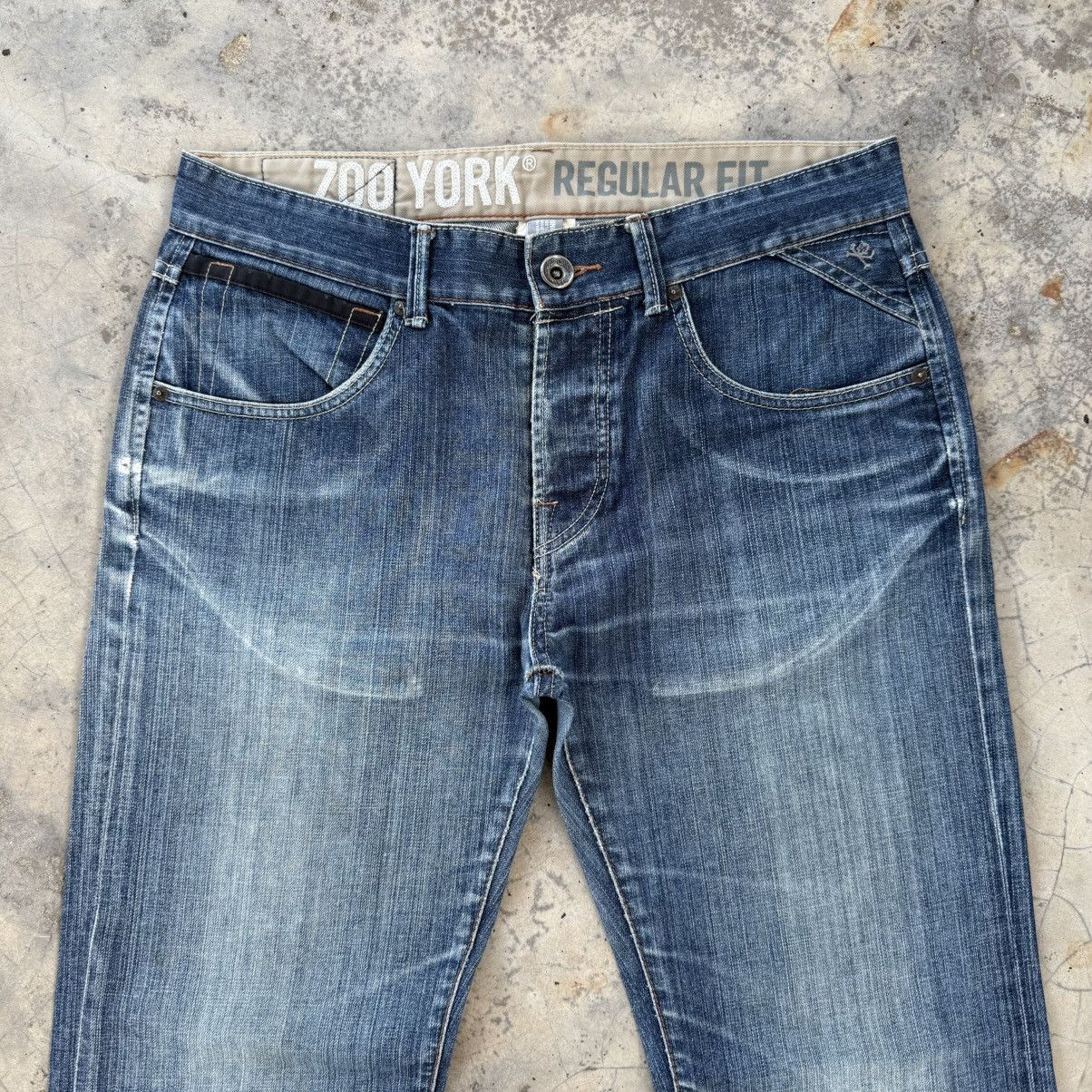 Zoo York Vintage zoo york faded jeans denim pants Size US 35 - 4 Thumbnail
