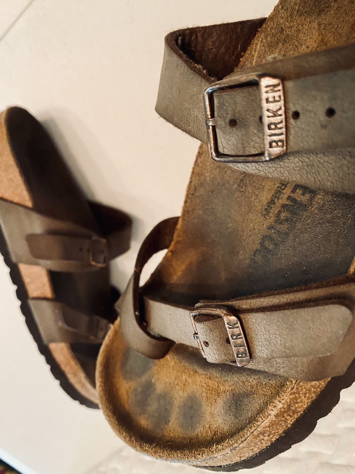 Birkenstock BIRKENSTOCK 🇩🇪 Women's Mayari Sandals Mocha Brown 39 8 US VGC Size US 8 / IT 38 - 3 Thumbnail