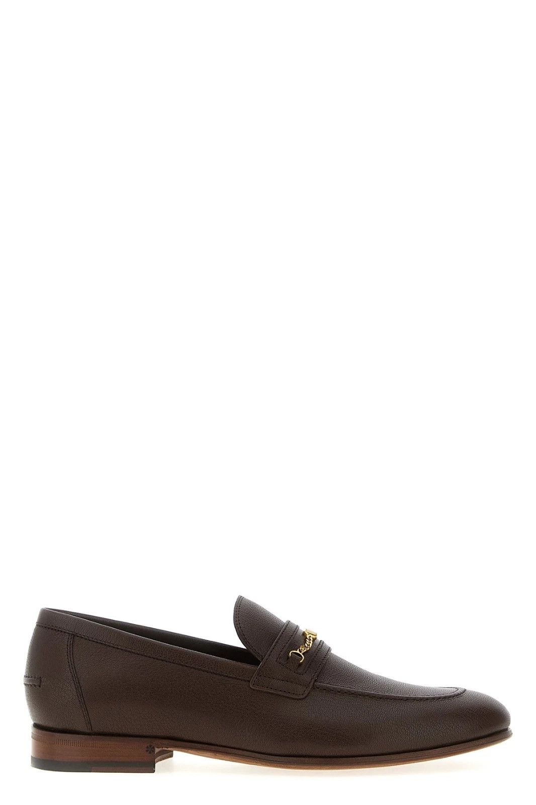 VALENTINO GARAVANI Brown Leather Loafers New & Authentic