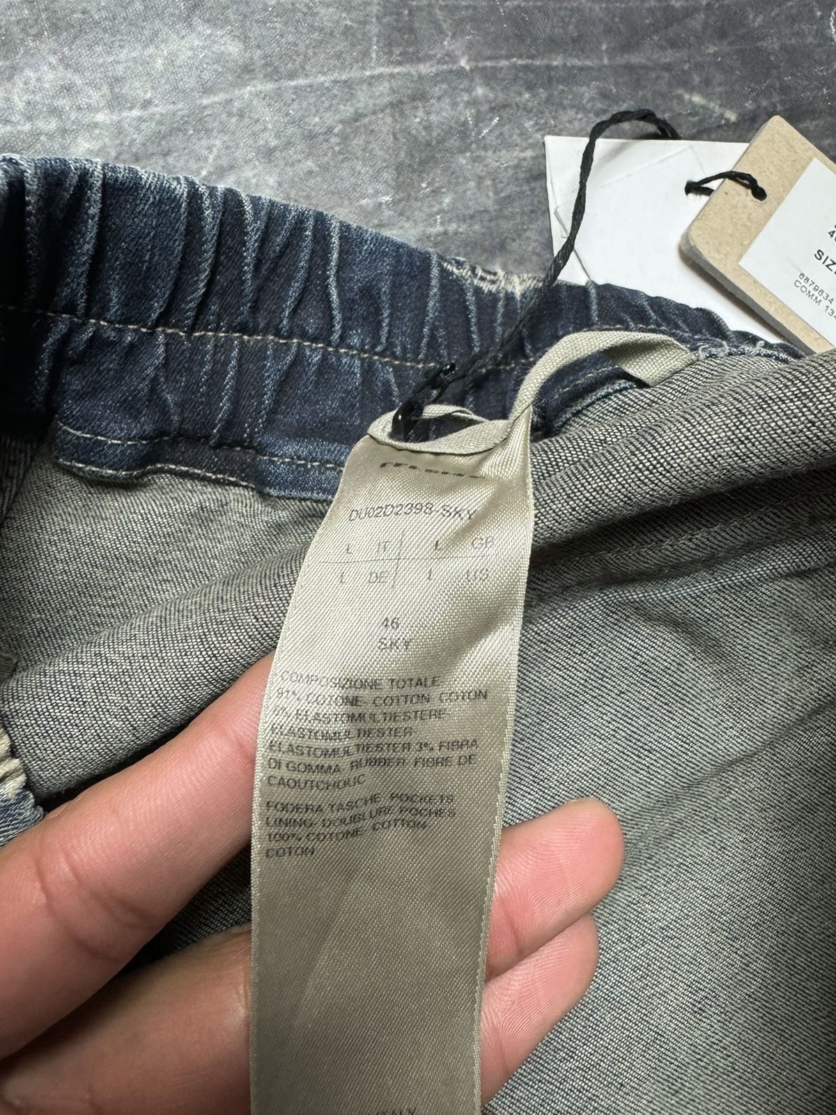 Rick Owens Rick Owens Double Cargo Bela Pants in Sky Size US 34 / EU 50 - 11 Thumbnail