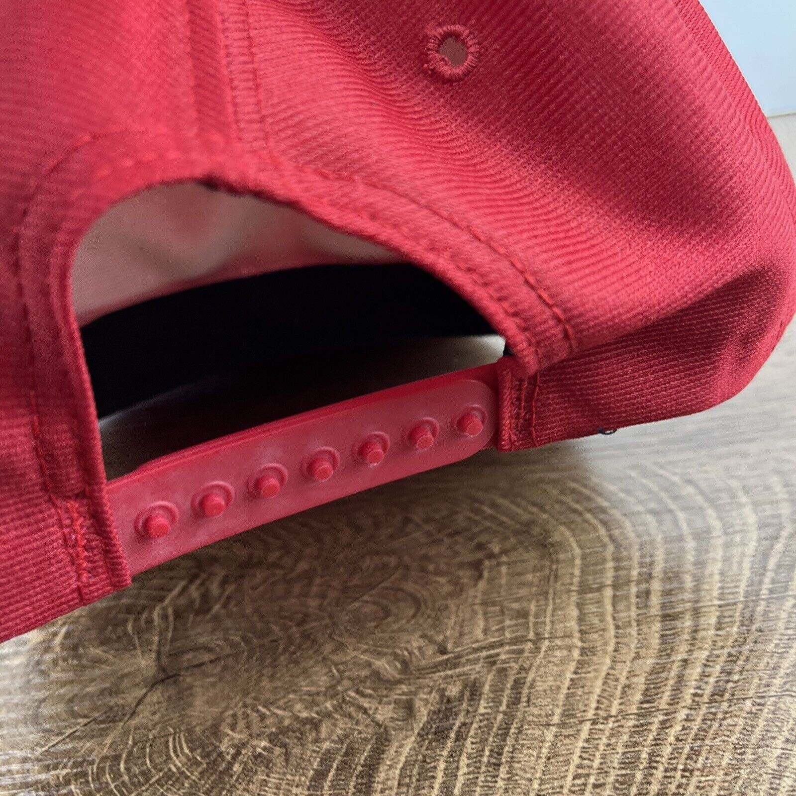 Other Red Trucker Hat Red Hat Adjustable Adult Size Hat Red Cap Size ONE SIZE - 9 Thumbnail