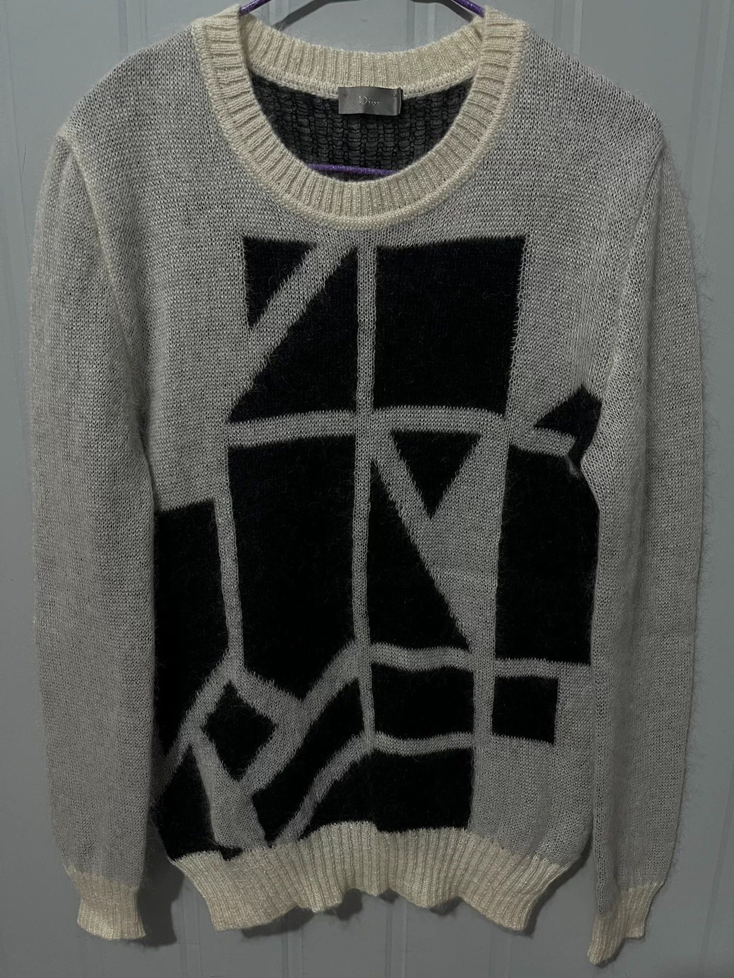 Dior Dior Men's Mohair Sweater Size US M / EU 48-50 / 2 - 1 Thumbnail