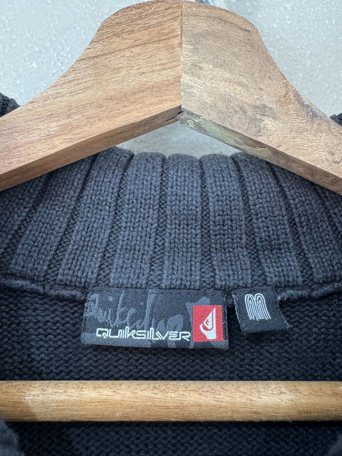 Quicksilver Quiksilver 90s Sweater Knitwear M Vintage Rare Usa France Size US M / EU 48-50 / 2 - 3 Thumbnail