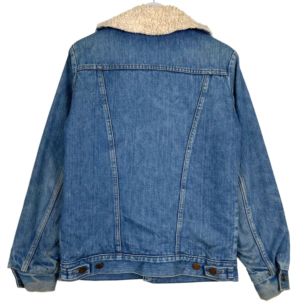 Vintage × Western Rise 💥80s VINTAGE MAVERICK DENIM SHERPA JEAN JACKET Size US M / EU 48-50 / 2 - 9 Thumbnail