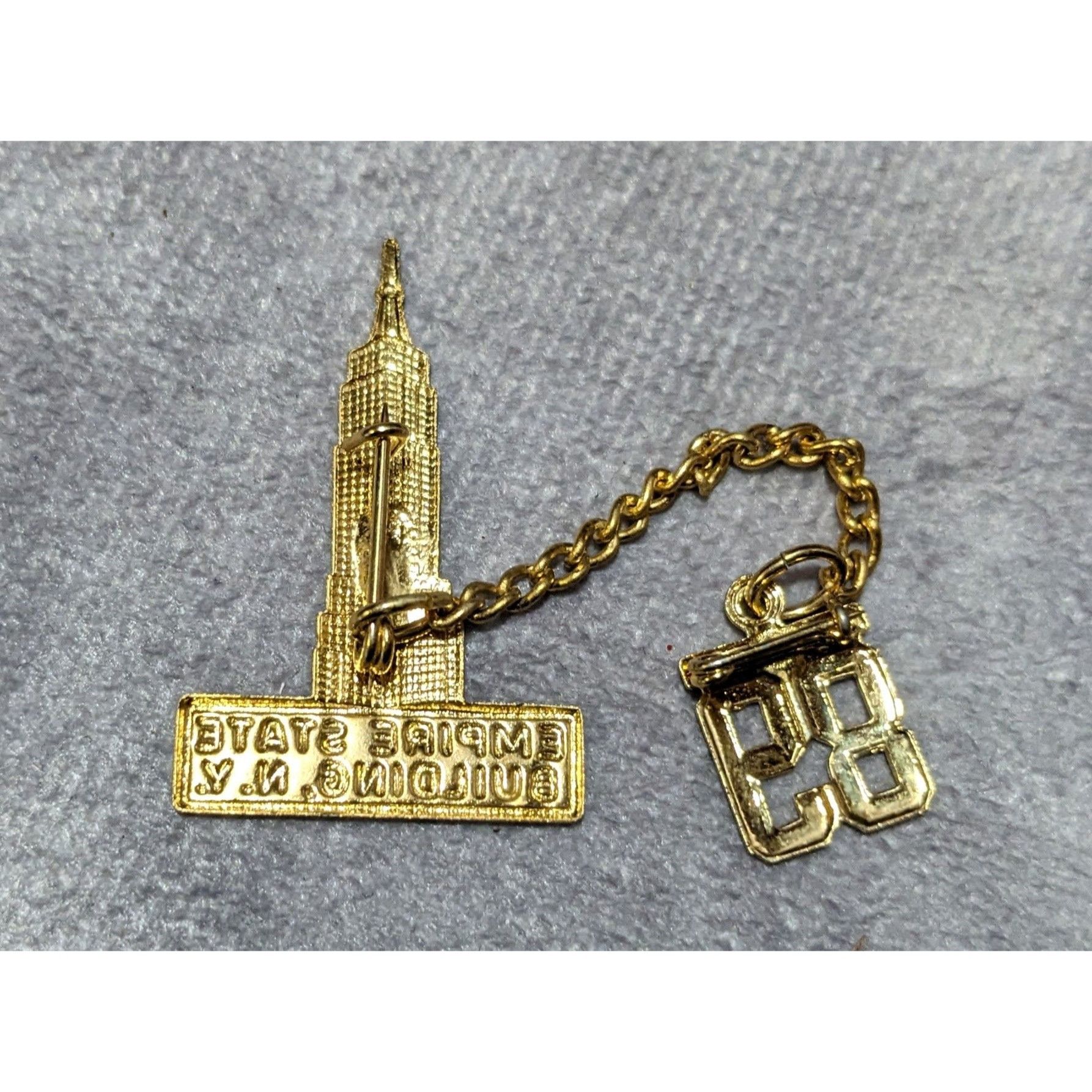Other Vintage 80s Empire State Building Souvenir Pin Size ONE SIZE - 4 Thumbnail