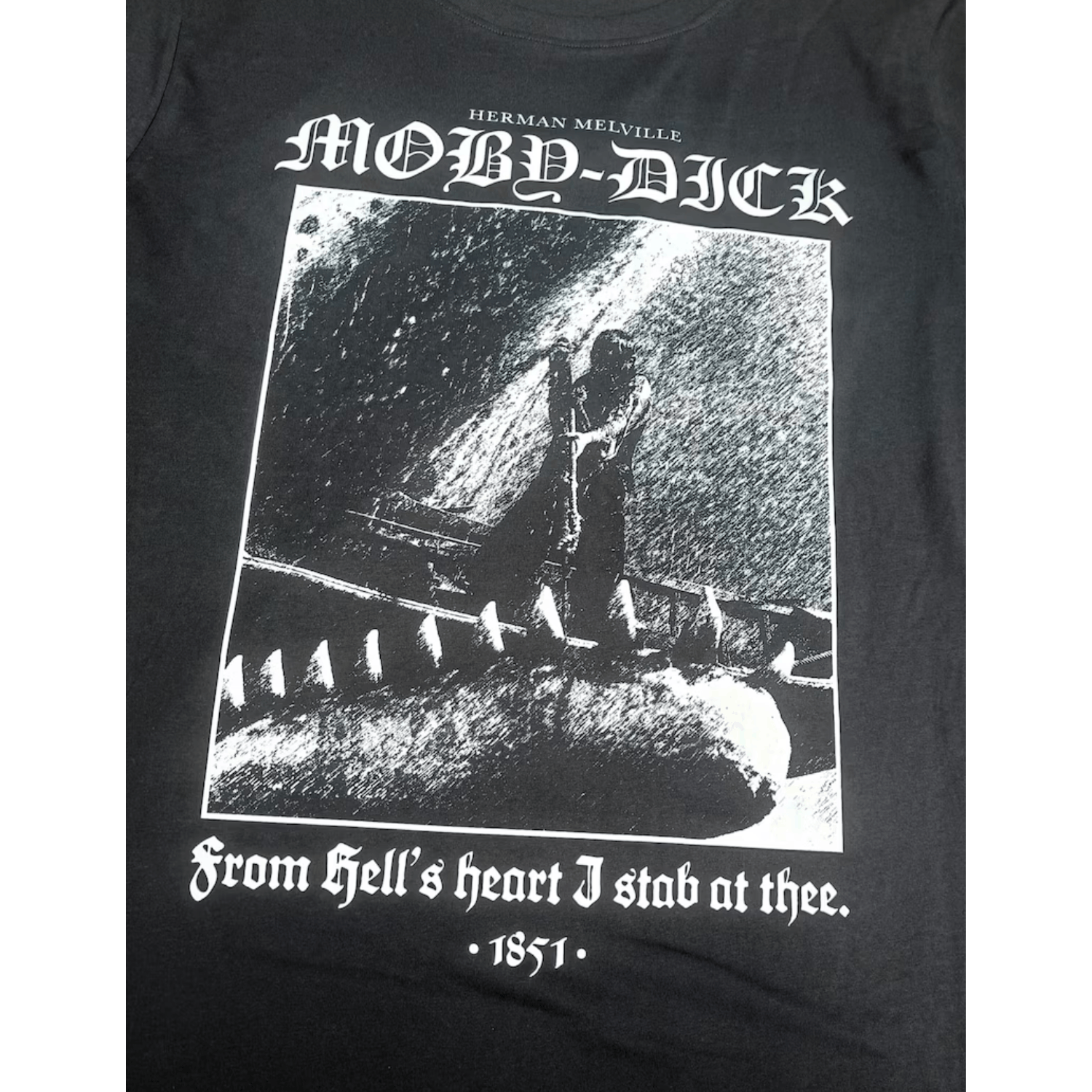 Japanese Brand Moby Dick Shirt – Heavy Metal, Dark Literary Shirt Size US L / EU 52-54 / 3 - 2 Thumbnail