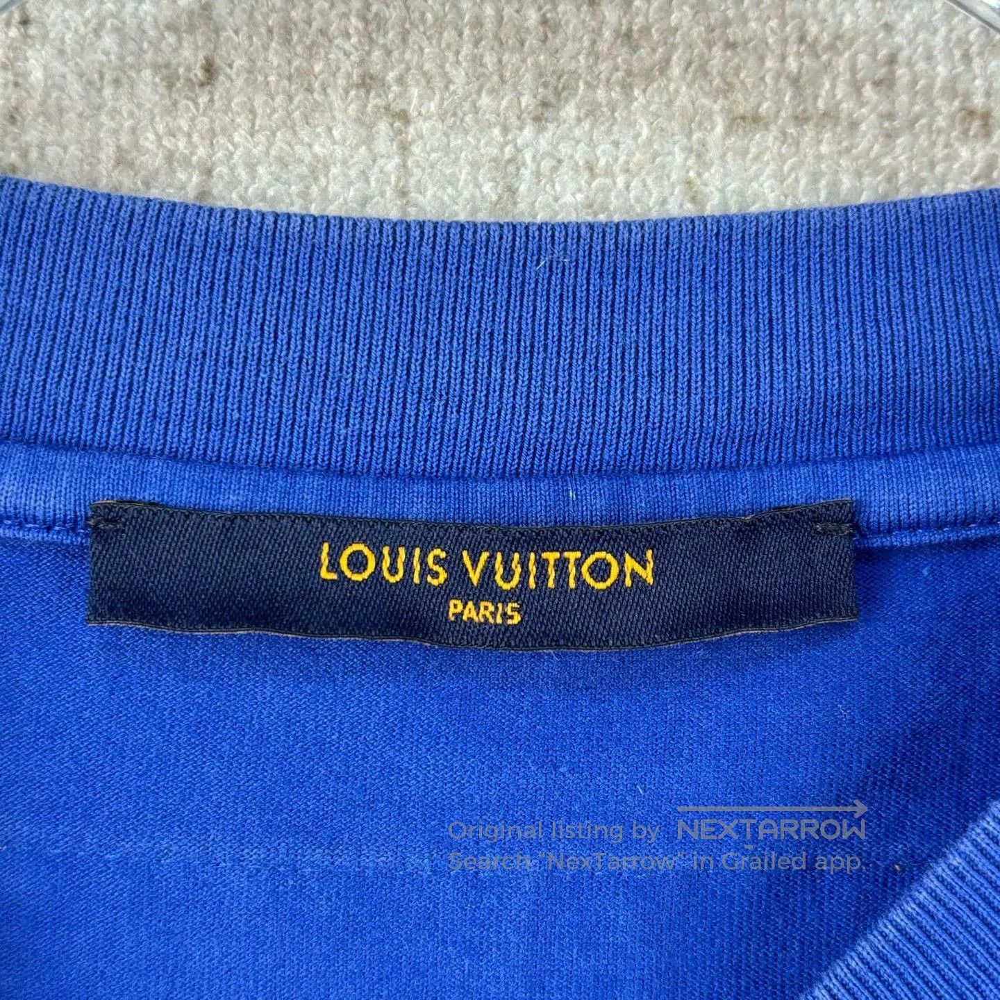 Louis Vuitton Louis Vuitton FW22 Embroidered Logo Short Sleeve. Size US S / EU 44-46 / 1 - 3 Thumbnail