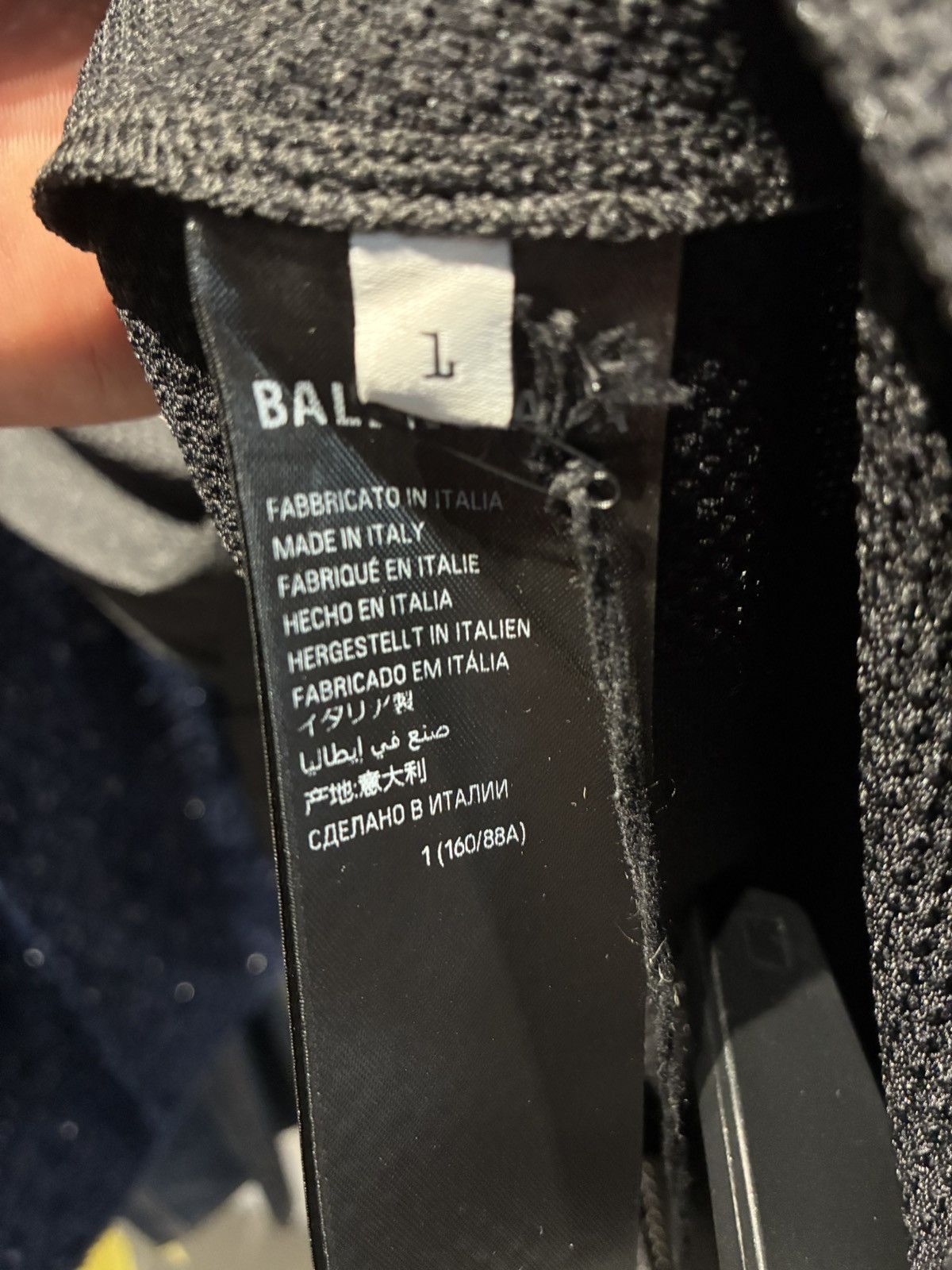 Balenciaga BALENCIAGA Mesh Unity Jersey Top Size US S / EU 44-46 / 1 - 3 Thumbnail