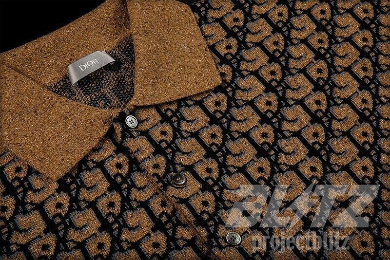Dior CHRISTIAN DIOR X CACTUS JACK OVERSIZED KNIT POLO TOP XS Size US XS / EU 42 / 0 - 3 Thumbnail