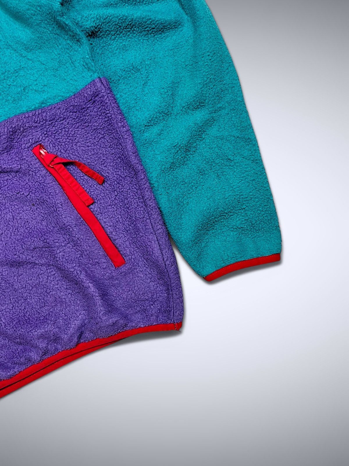 Columbia Y2K Columbia Colorblock Half Zipper Fleece Jacket Size US M / EU 48-50 / 2 - 3 Thumbnail