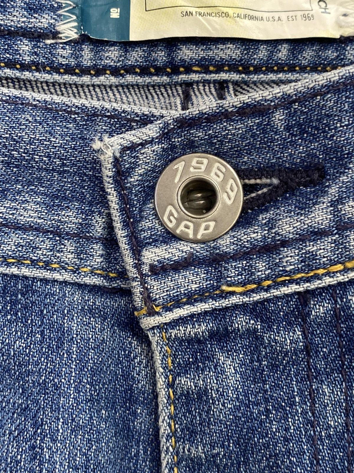Gap GAP Blue Faded Wash Loose Syle Jeans Size US 30 / EU 46 - 7 Thumbnail