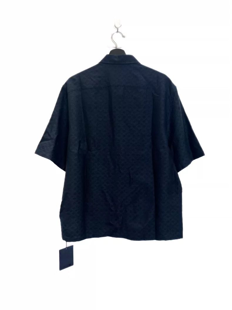 Louis Vuitton Louis Vuitton Dark Blue Short Sleeve Shirt with Full Dark Size US M / EU 48-50 / 2 - 1 Thumbnail