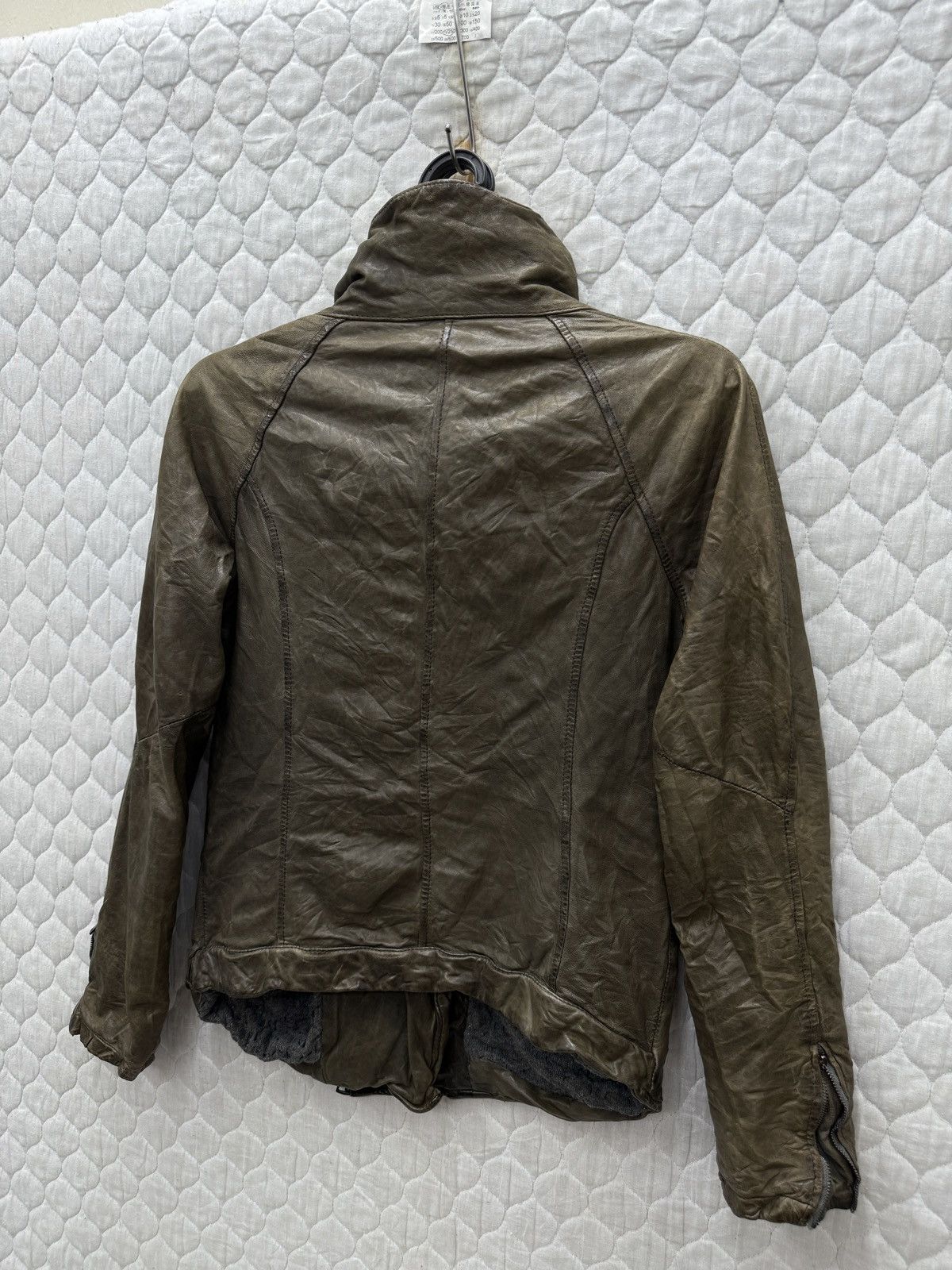 Giorgio Brato 💥🔥💥STEALS GIORGIO BRATO ORGANIC EDITION LEATHER GHOST JACKET Size S / US 4 / IT 40 - 21 Thumbnail