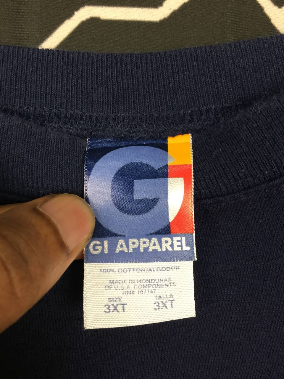 MLB × Vintage Vtg GI Apparel The Bigger They Are The Harder They Hit Tee Size US XXL / EU 58 / 5 - 6 Thumbnail