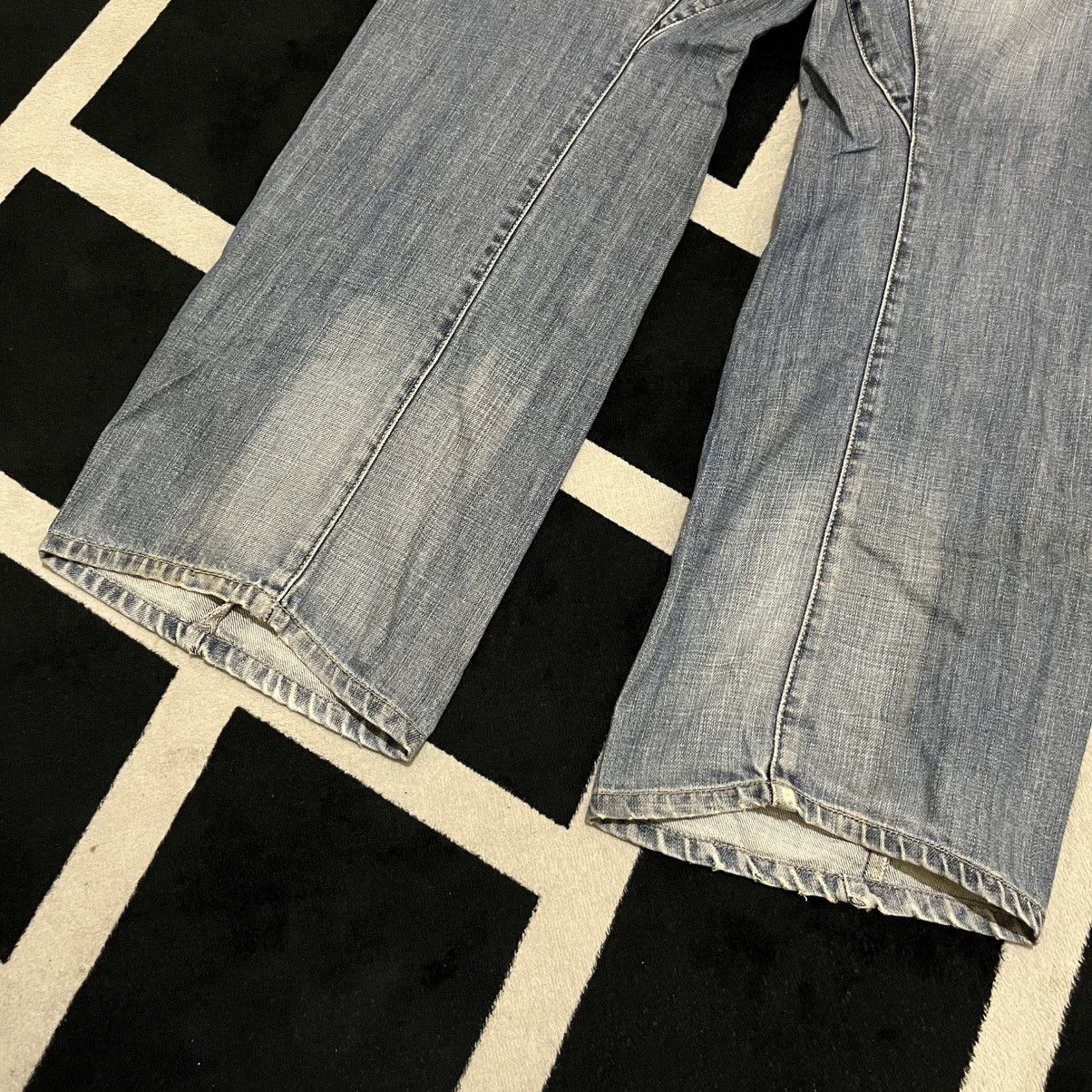 Engineered Garments × Levi's Need gone🔥Vintage Levi’s Engineered Jeans Buckle Back 34x32 Size US 34 / EU 50 - 16 Thumbnail