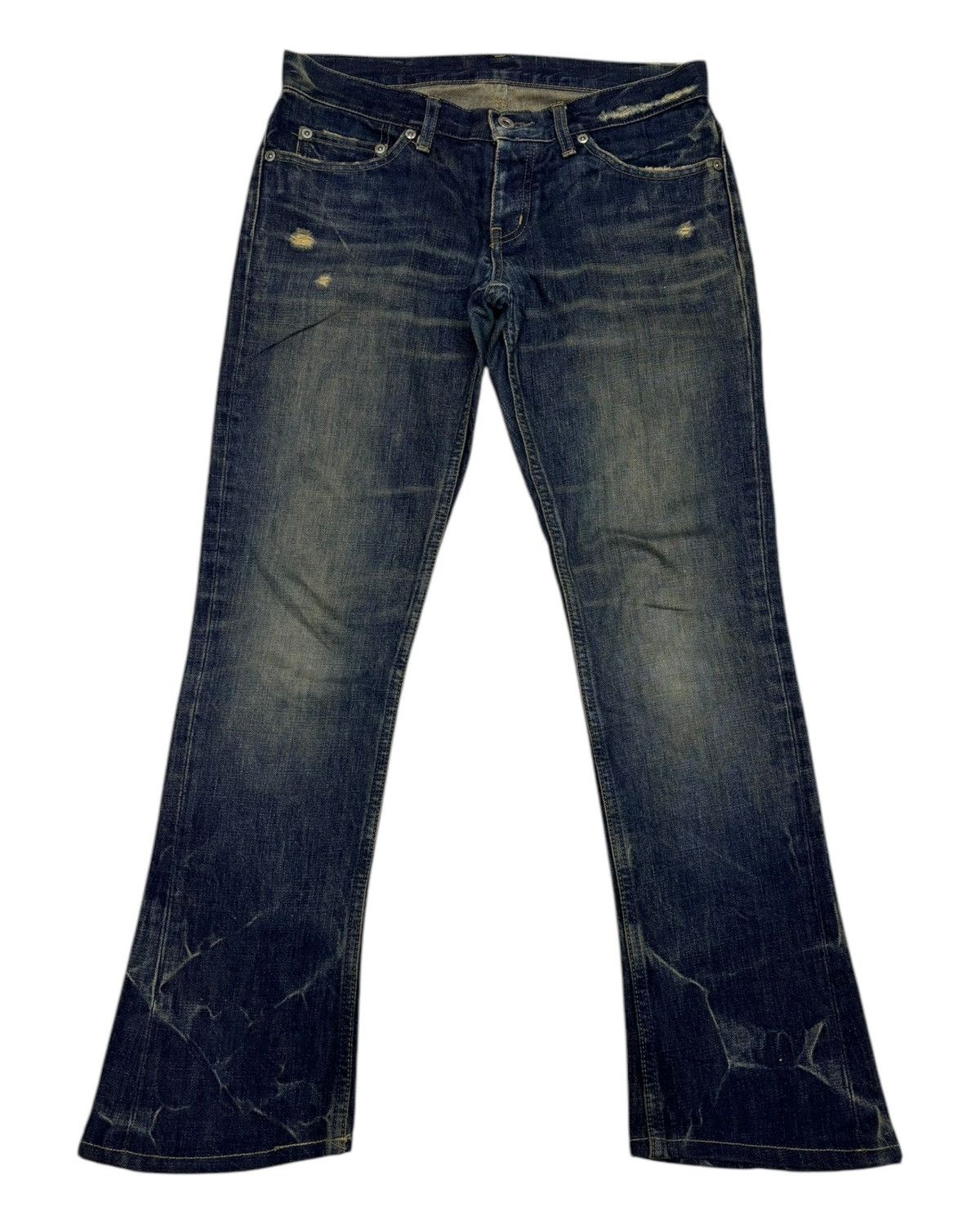Hysteric Glamour × Vintage HYSTERIC GLAMOUR BOOTCUT DENIM JEANS Size 31" - 1 Thumbnail