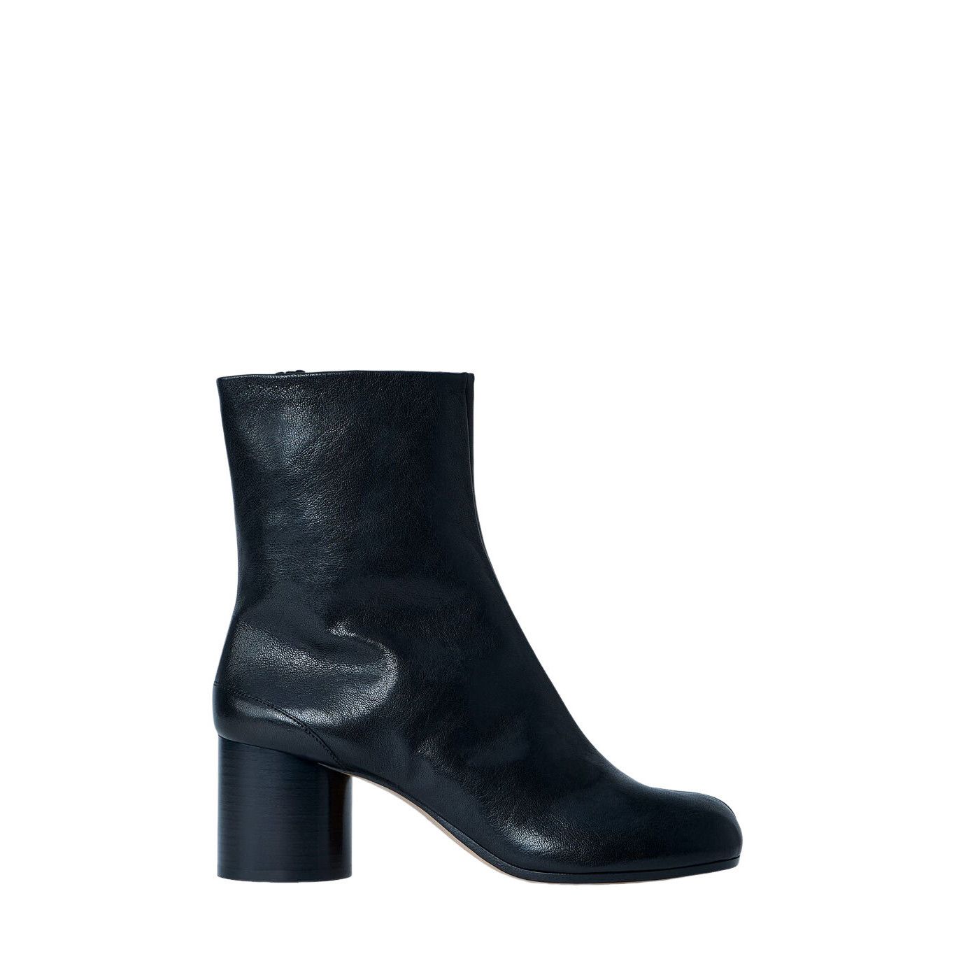 MAISON MARGIELA Tabi Black 60mm Black Ankle Boots New & Auth