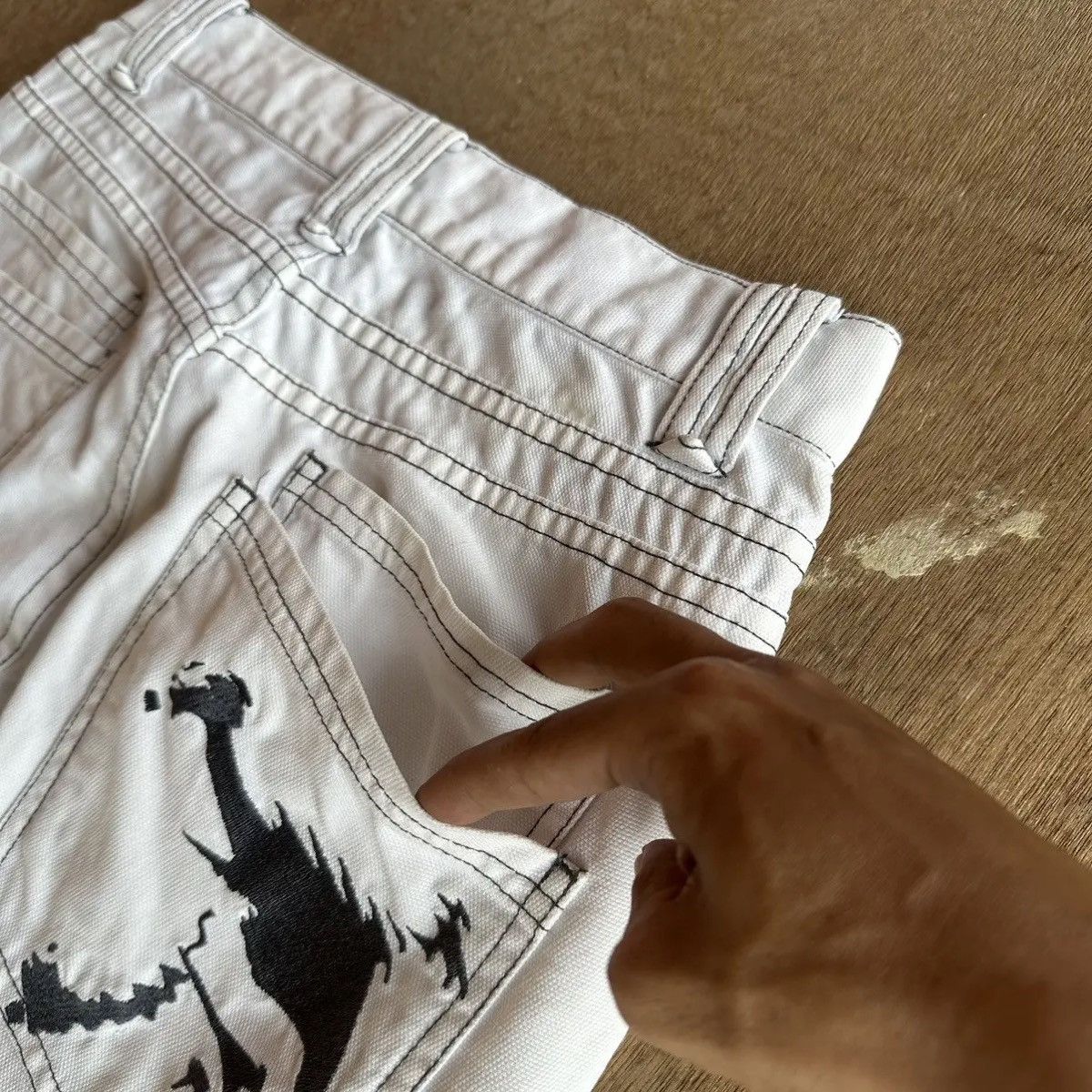 Oakley ARCHIVE🔥OAKLEY EMBROIDERY LOGO DOUBLE POCKET VERY RARE PANT Size US 29 - 20 Thumbnail
