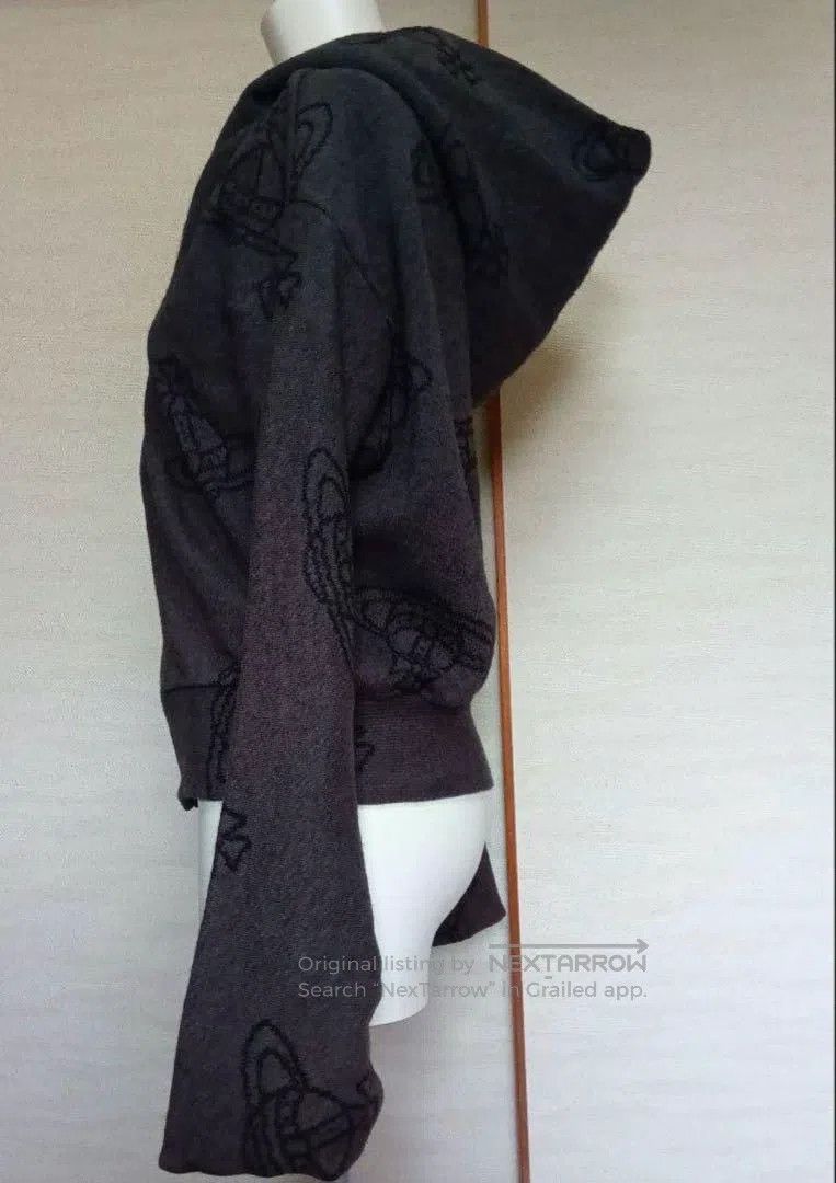 Vivienne Westwood Vivienne Westwood Full-print cat paw sweatshirt jacket Size M / US 6-8 / IT 42-44 - 2 Thumbnail