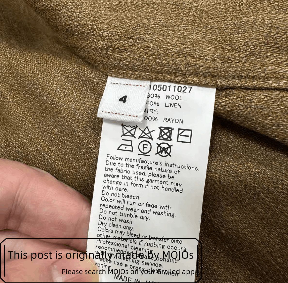 Visvim Sz 4 Visvim 25SS Lumber Linen Blend Work Shirt mojos2310 Size US XL / EU 56 / 4 - 6 Thumbnail