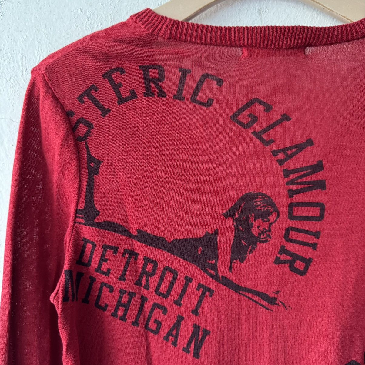 Hysteric Glamour Vintage Hysteric Glamour Detroit Michigan FullPrint Knitwear Size US S / EU 44-46 / 1 - 12 Thumbnail