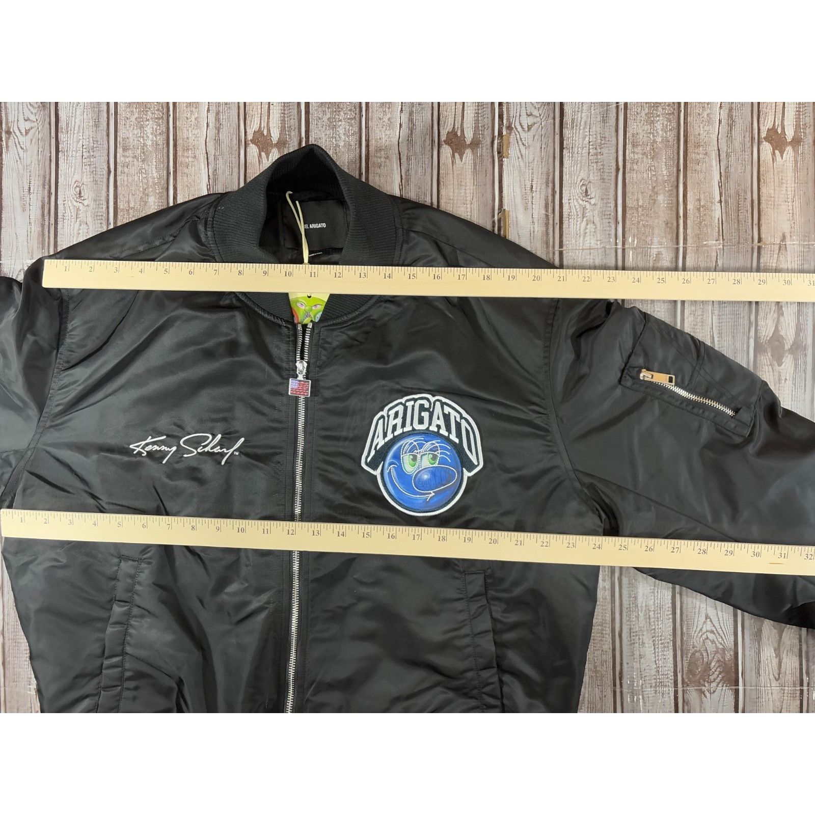Axel Arigato Axel Arigato AA x Kenny Scharf Bomber Jacket Patch sz L colo Size US L / EU 52-54 / 3 - 8 Thumbnail