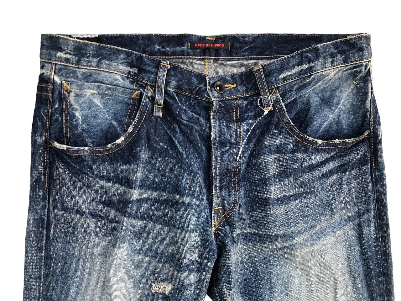 Japanese Brand FLARE BLUE WAY DENIM MADE IN NIPPON Size US 34 / EU 50 - 5 Thumbnail