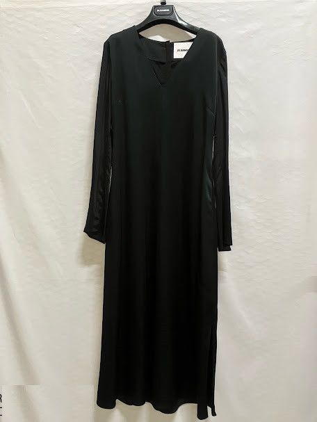 Jil Sander o1loc1c1124 Dress in Black Size M / US 6-8 / IT 42-44 - 1 Preview