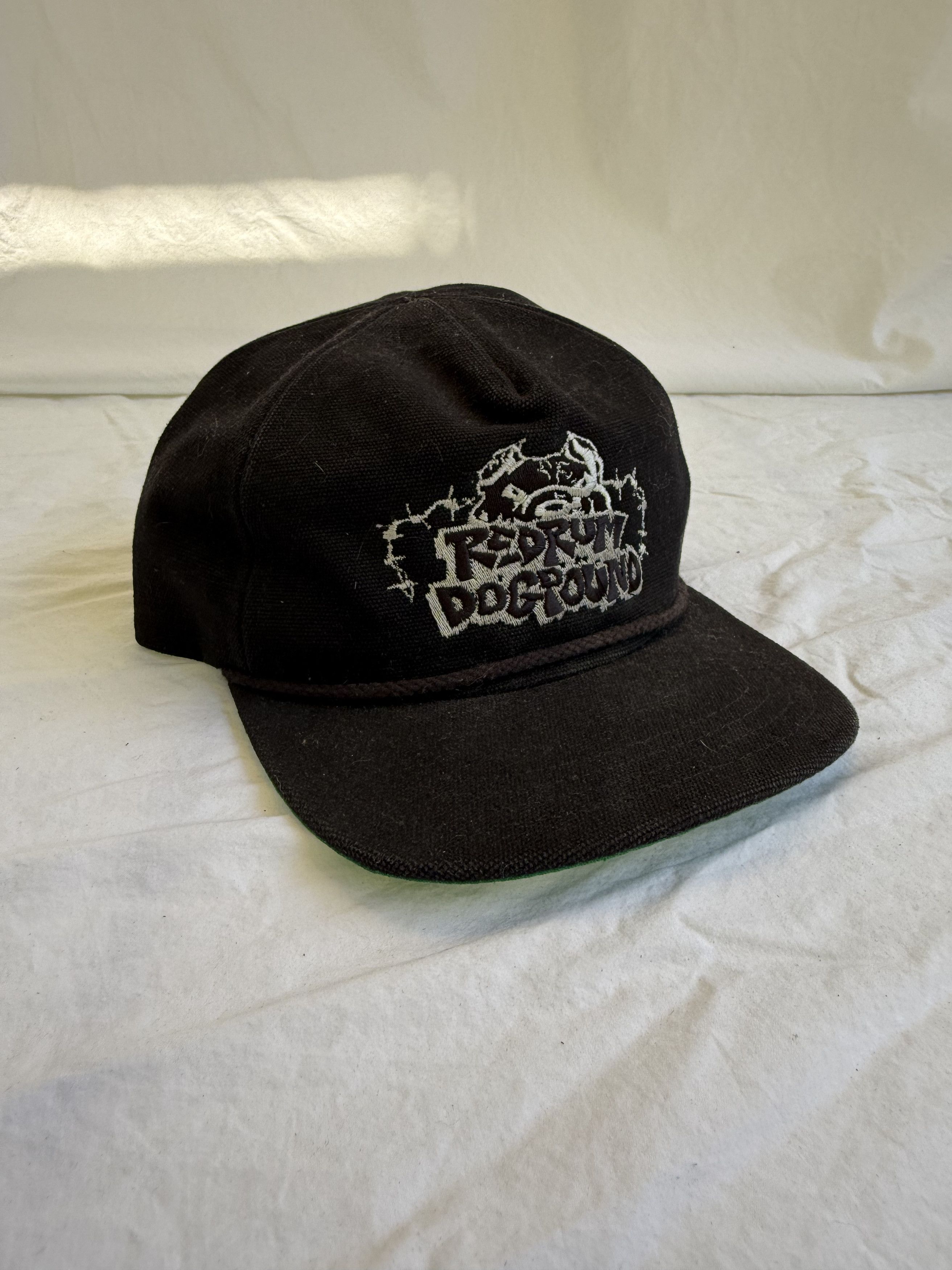 Redrum Dogpound Handmade Canvas Snapback Hat Size ONE SIZE - 1 Thumbnail