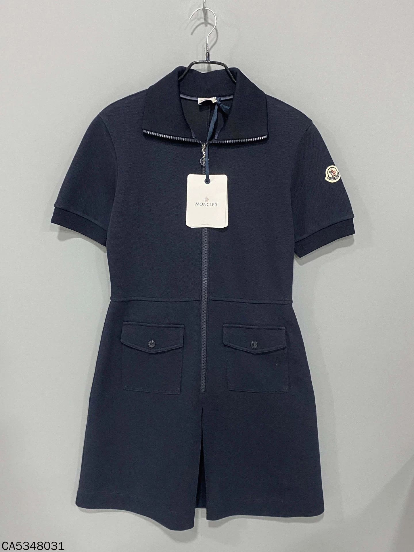 Moncler Moncler logo zipper dress S new with tags Size S / US 4 / IT 40 - 1 Thumbnail