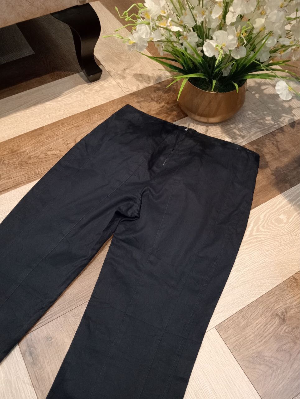 Miu Miu LUXURY MIU MIU FLARED COTTON PANTS Size 27" / US 4 / IT 40 - 11 Thumbnail