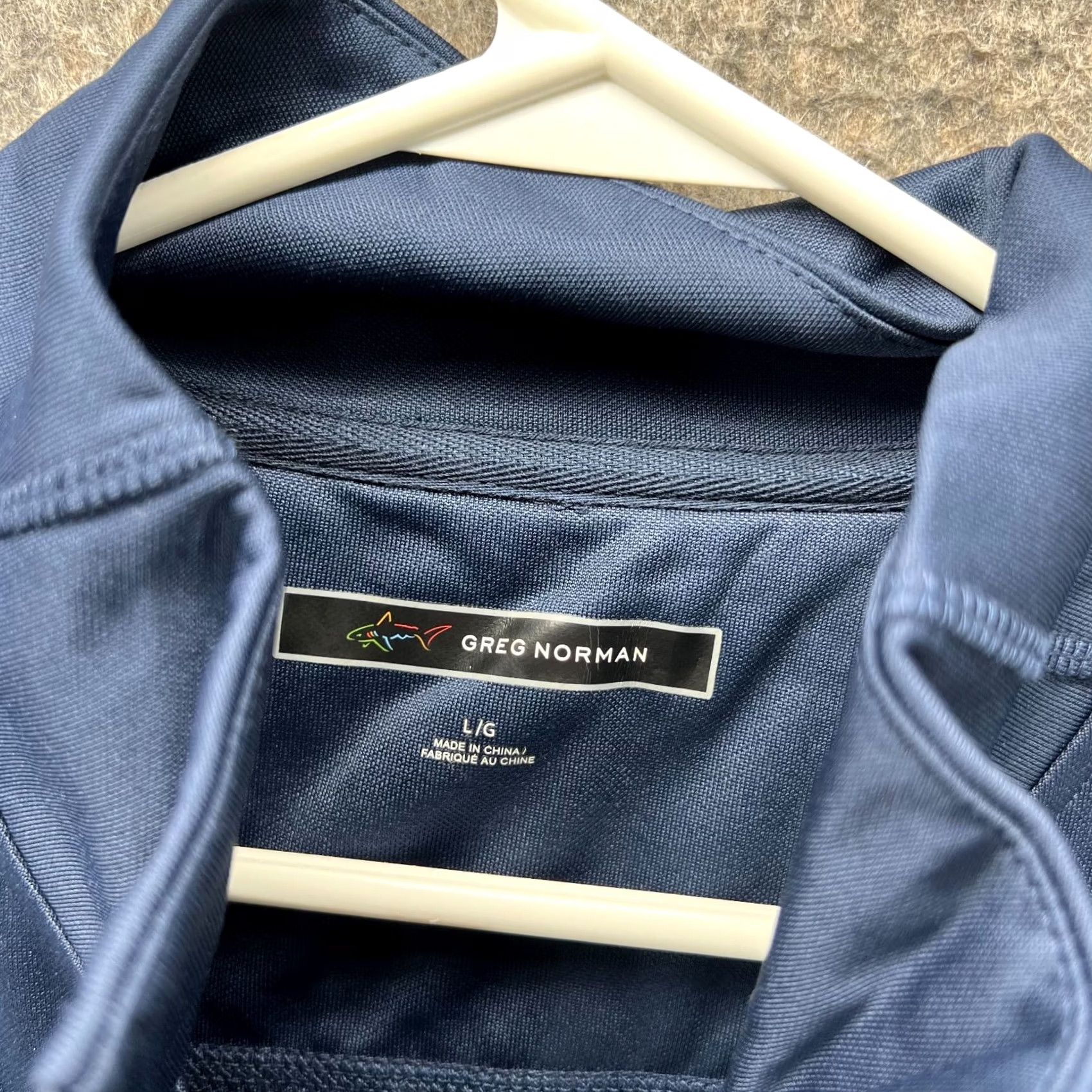 Alife VINTAGE? No — Greg Norman Sweater Men L Blue Full Zip Sweatshirt Pullover Logo Full Zip 2020s Size US L / EU 52-54 / 3 - 4 Thumbnail